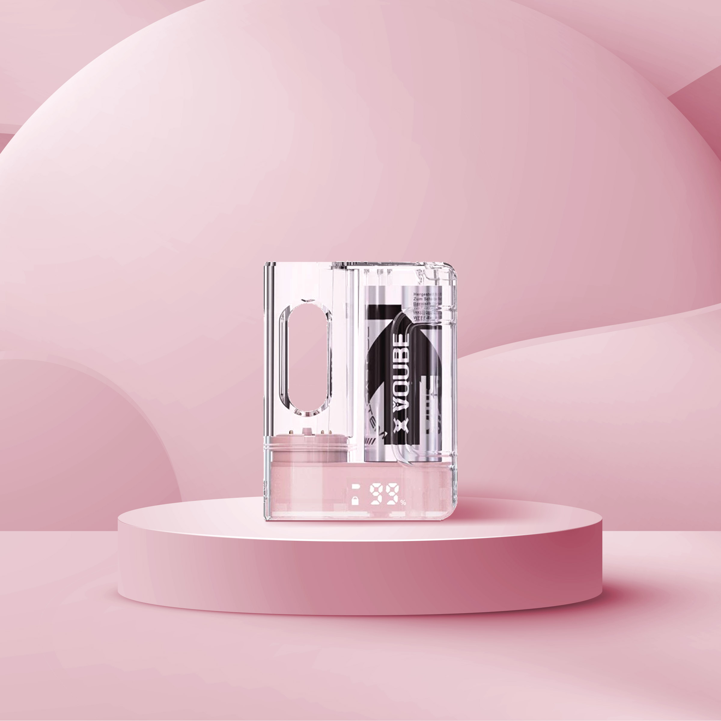 Vqube x Upends Basisger&auml;t Akku 550mAh Flora Pink | Vape-Zubeh&ouml;r bestellen 1