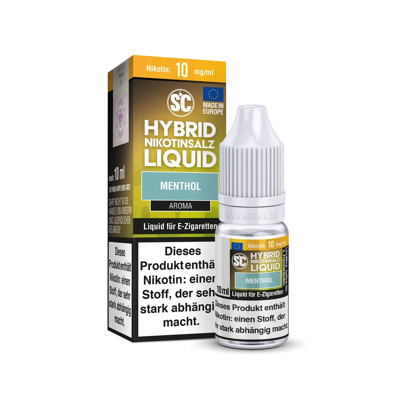 SC - E-Liquid - Hybrid Nicotine Salt - Menthol - 10 ml - 10 mg