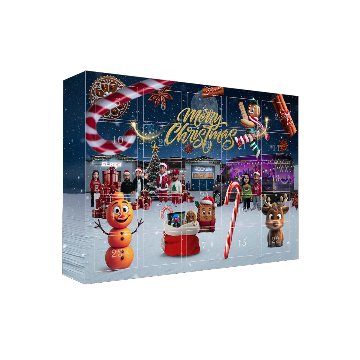 Shisha X-Mas Advent Calendar - 2025 Edition - 24 x 25 g