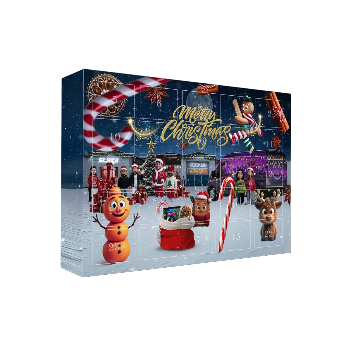 Shisha X-Mas Advent Calendar - 2025 Edition - 24 x 25 g
