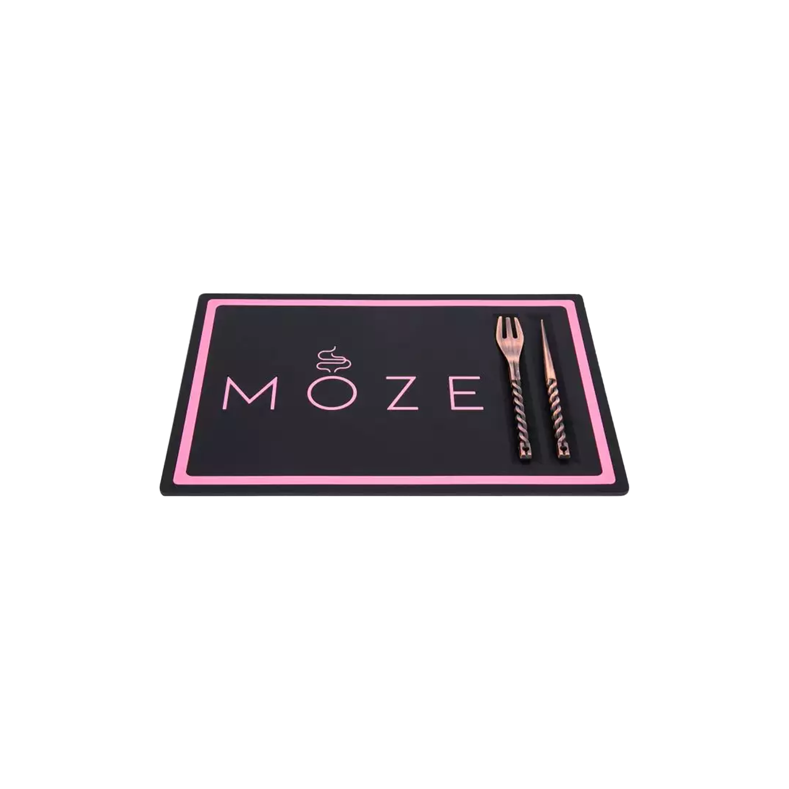 Moze - Kopfbaumatte - Pink2