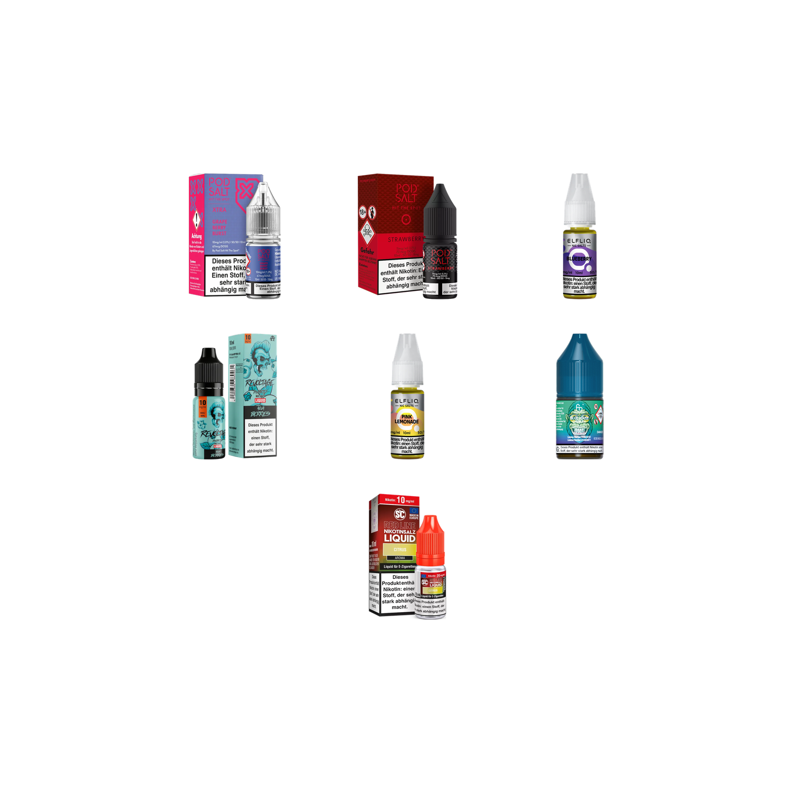 Mystery Bag Nikotinsalz E-Liquid Berry Overload 10/11 mg | Mysteri&ouml;se Sonderangebote g&uuml;nstig bestellen 1