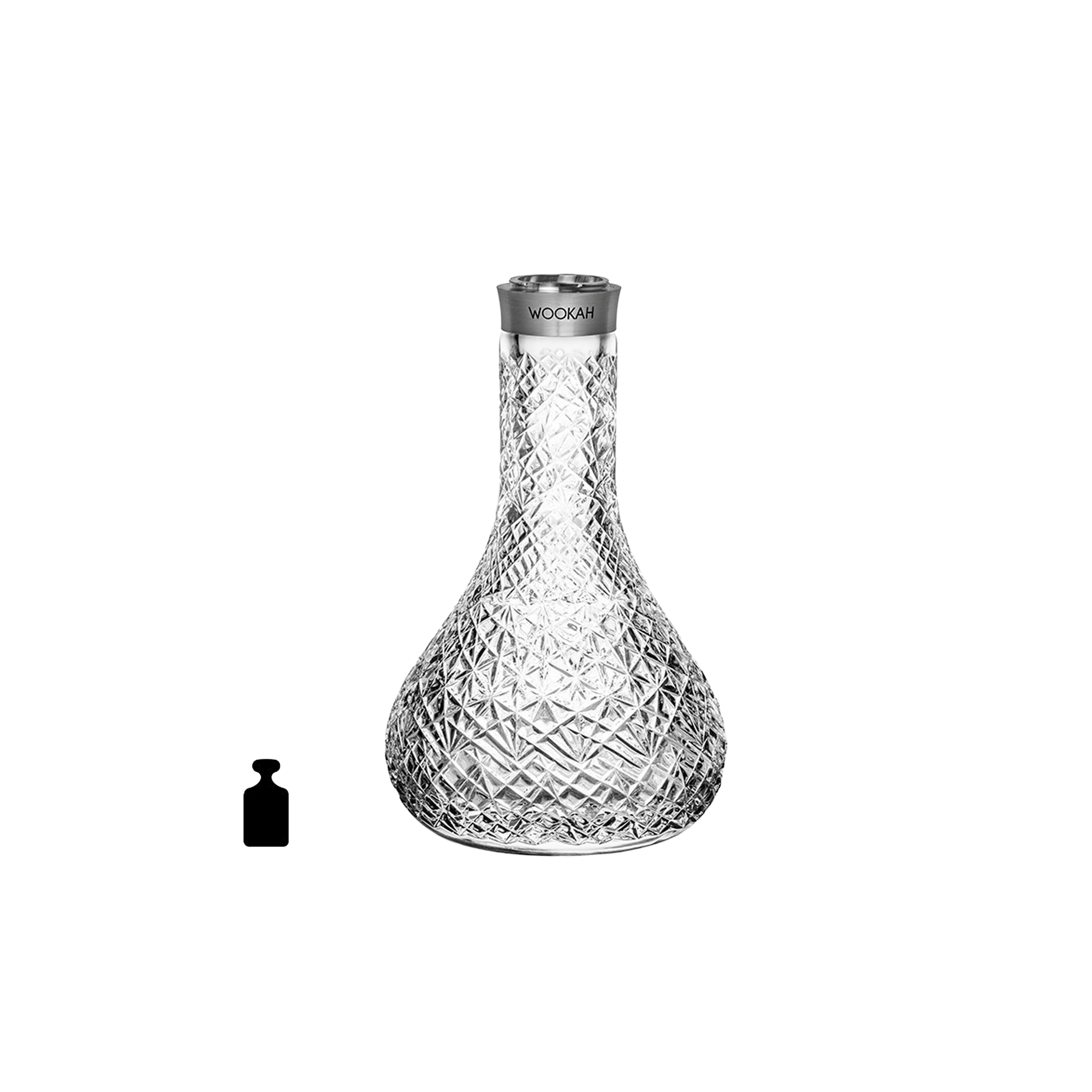 Wookah - Heavy Crystal Glimmer - Glasbowl | Shisha Glas Bestellen