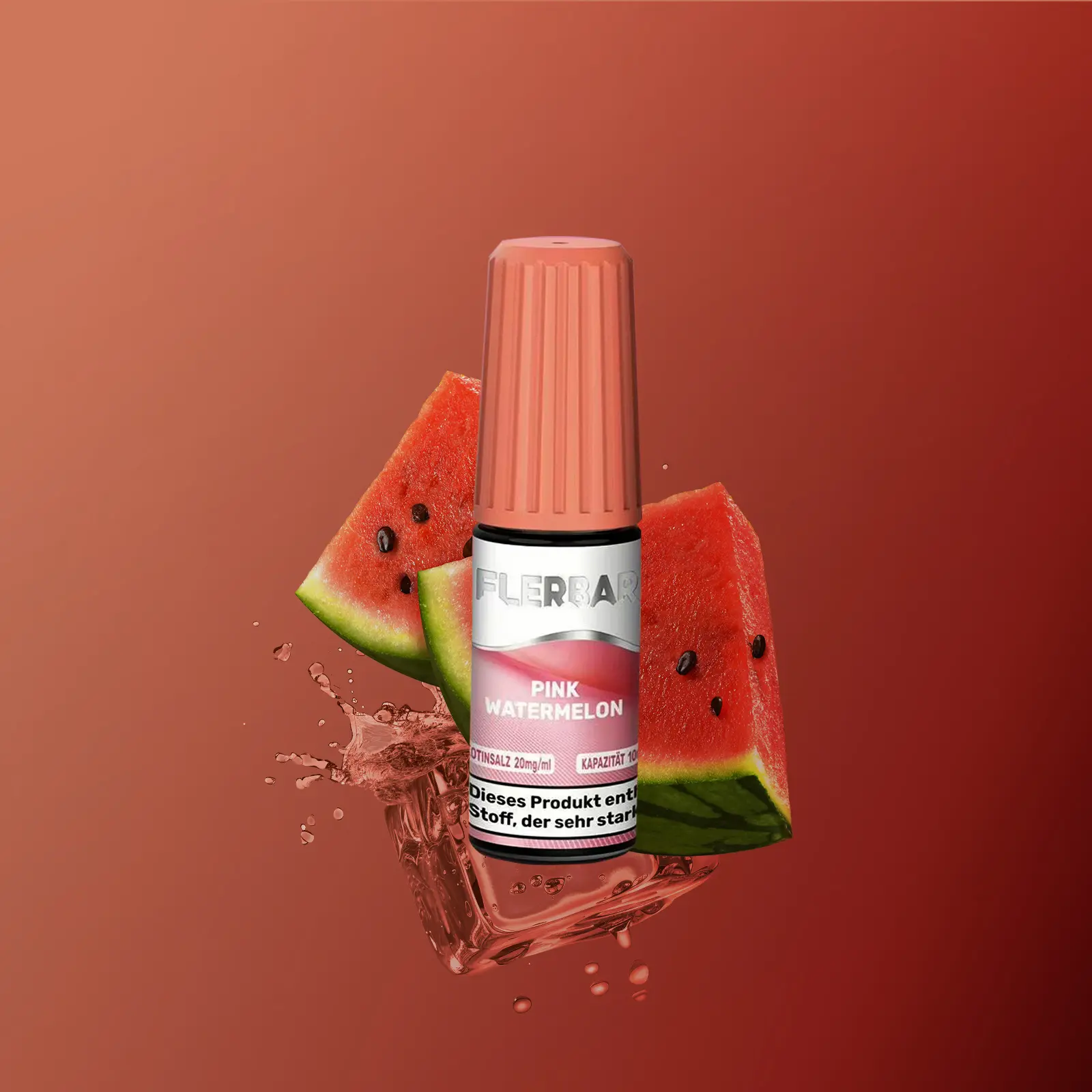 Flerbar - E-Liquid - Nicotine salt - Pink Watermelon - 10 ml - 20 mg