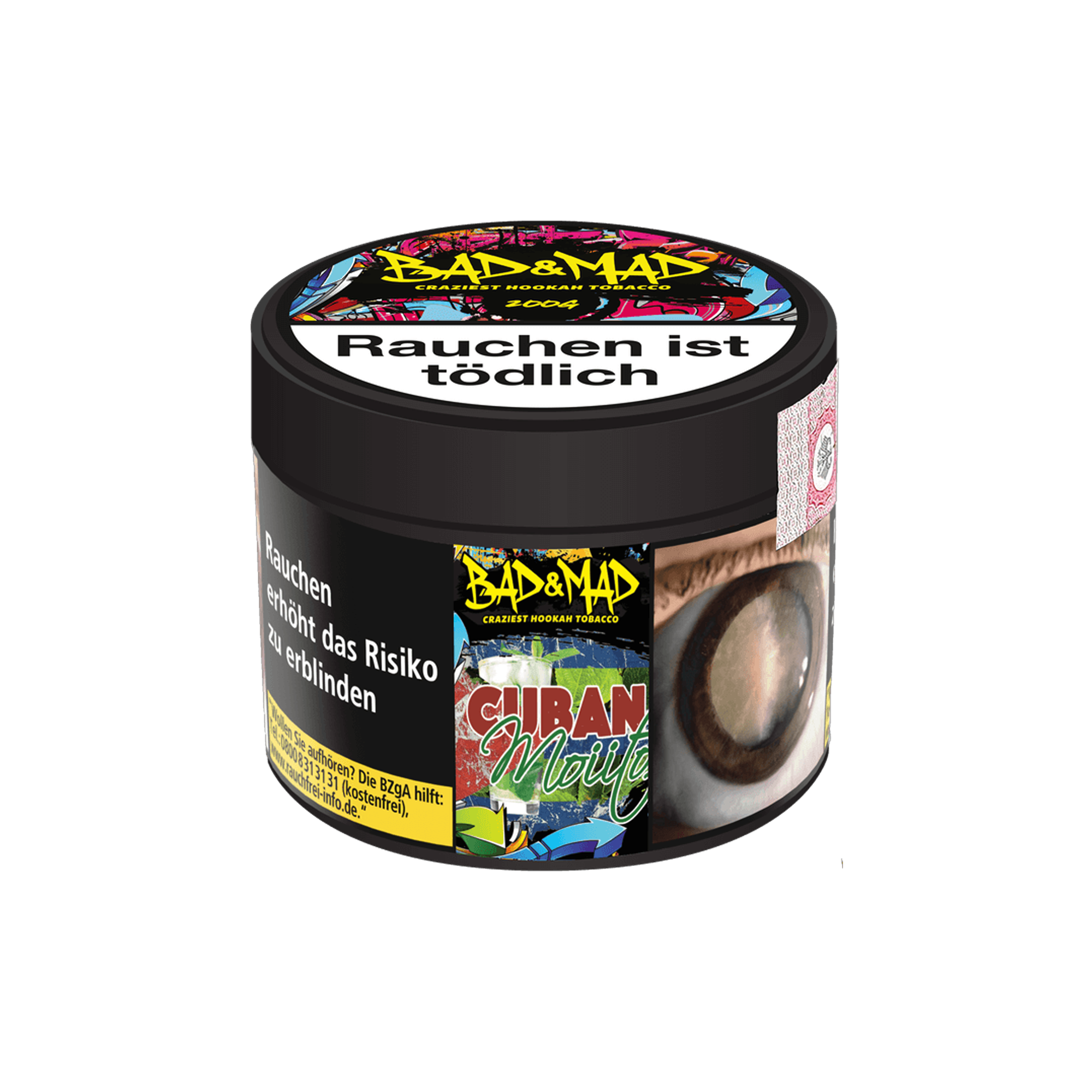 Bad & Mad Cuban Moiito 200 g | Shisha Tabak Sorten günstig bestellen 2