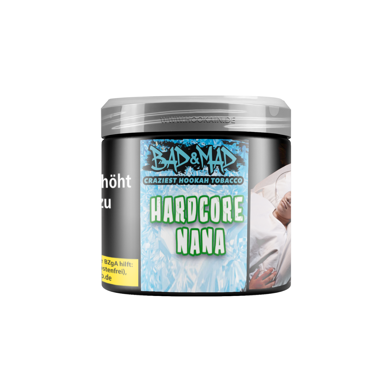 Bad & Mad Hardcore Nana 200 g Shishatabak mit Minze Pur