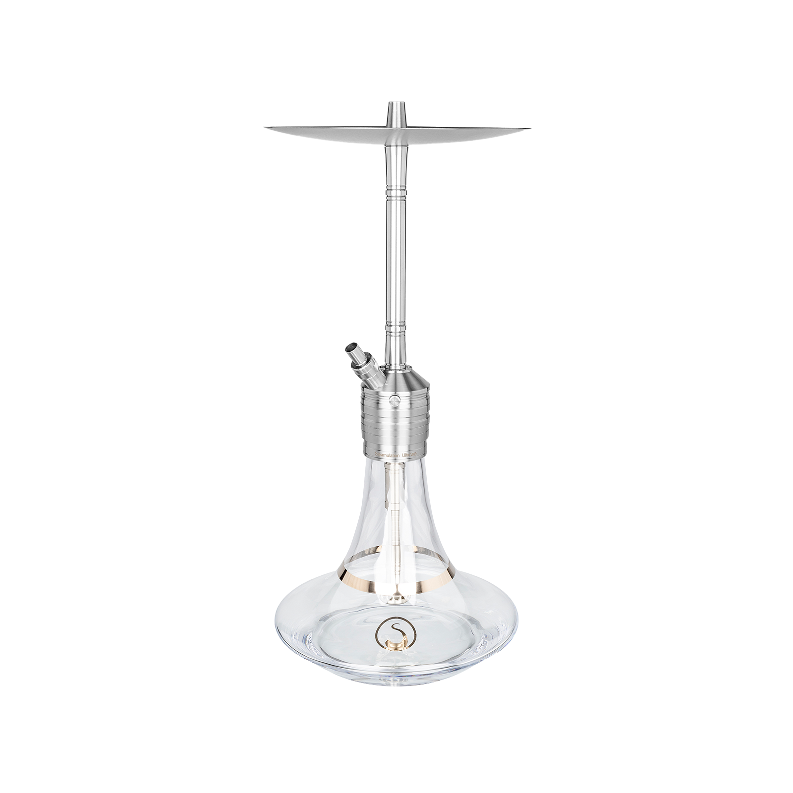 Steamulation Ultimate One Gen. III Clear – Profi-Shisha mit 1 Anschluss & Top-Features 1 Steamulation Ultimate One Gen. III Clear – Profi-Shisha mit 1 Anschluss & Top-Features 1