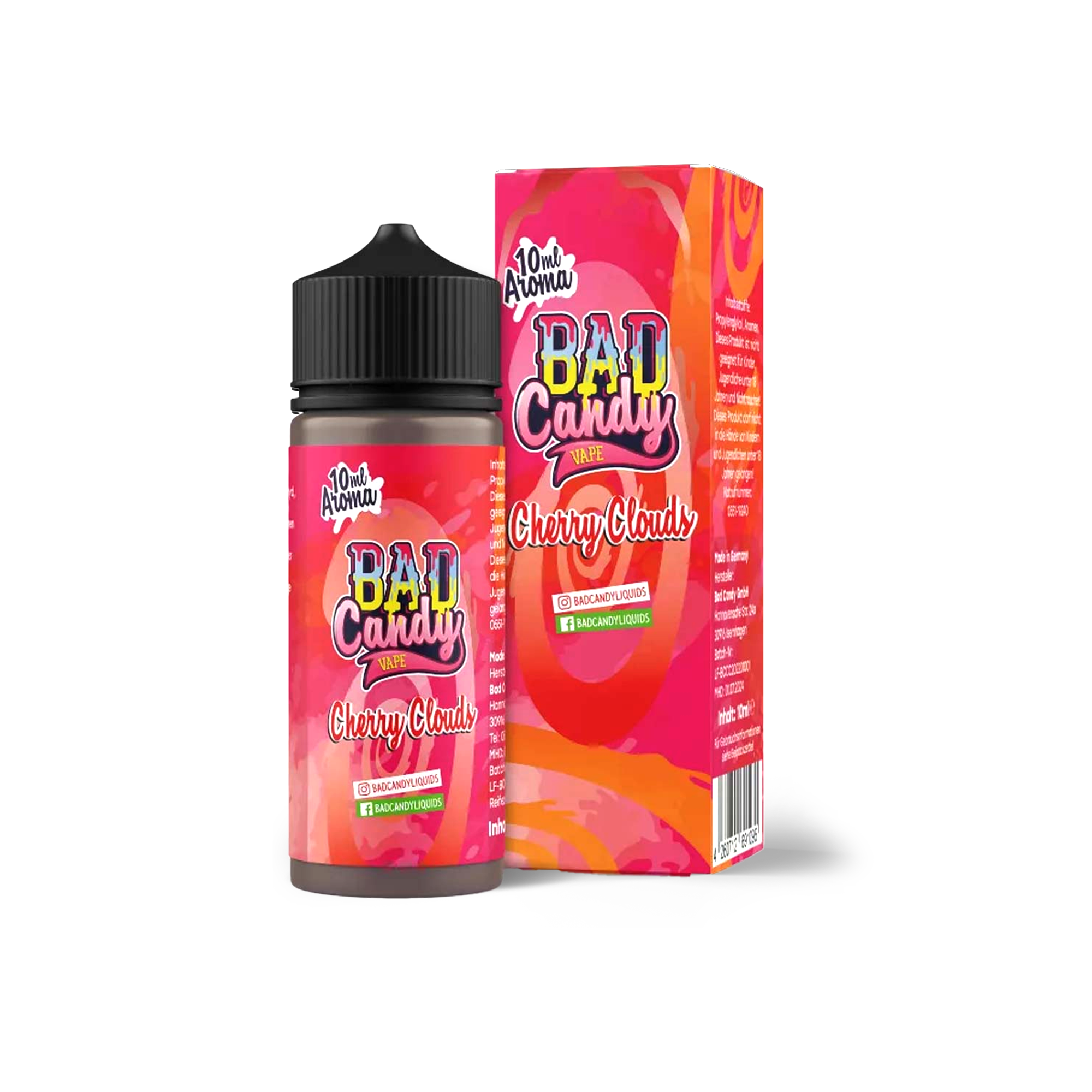 Bad Candy Aroma Longfill Cherry Clouds mit 10 ml Inhalt günstig bestellen 1