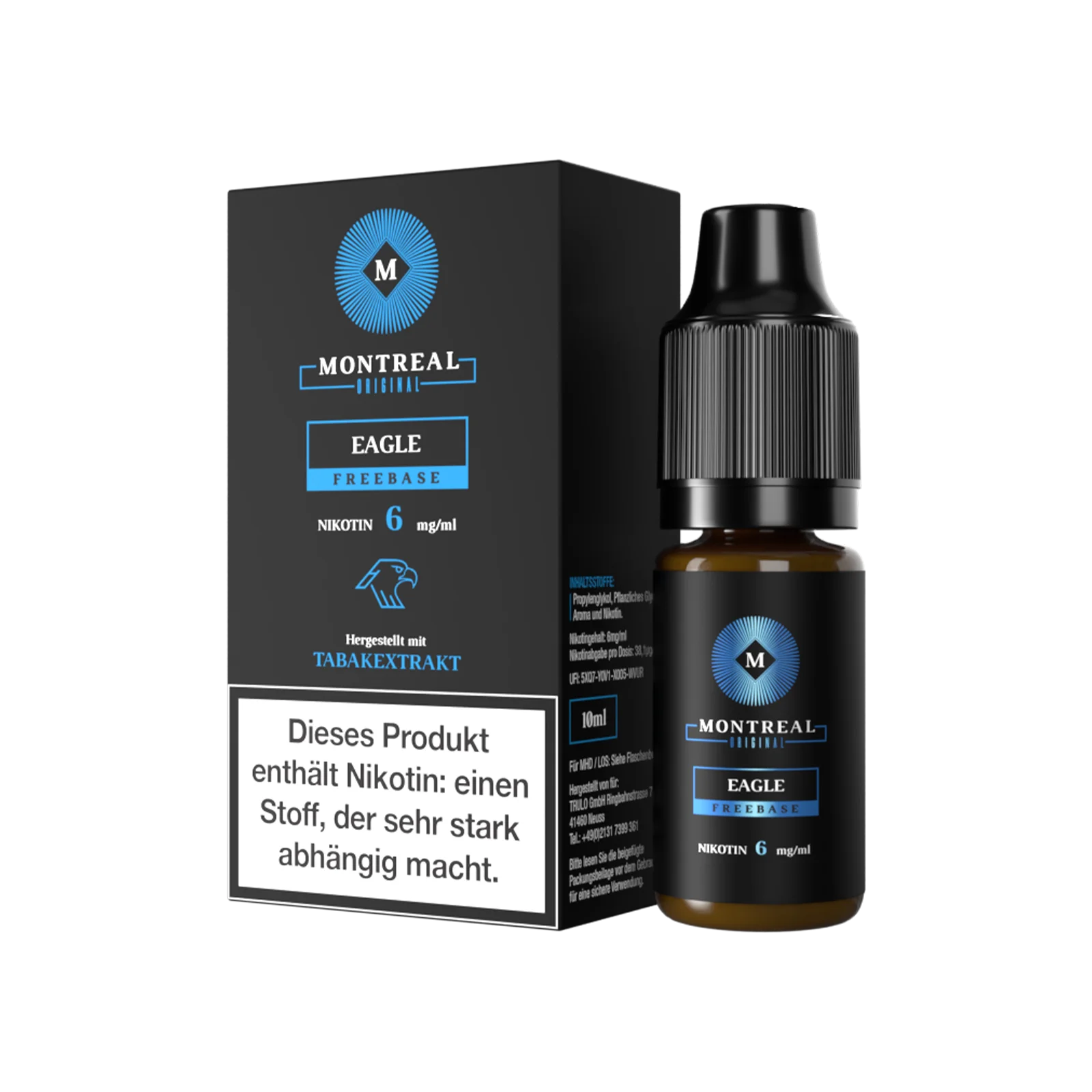 Montreal - Nikotinsalz Liquid - Eagle - 10 ml - 12 mg 1