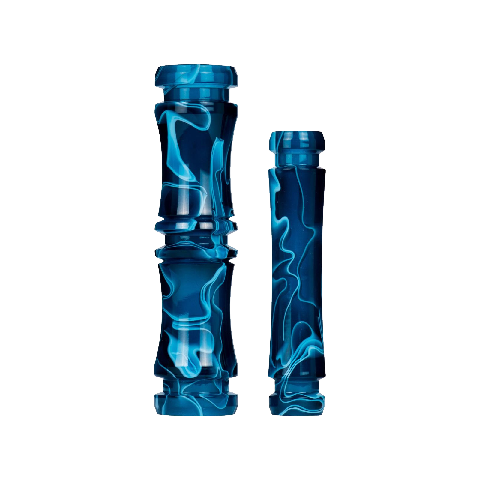 Wavy Blue Sleeve Set für Moze Breeze Two – Mundstücksleeve in modernem Blau. 2