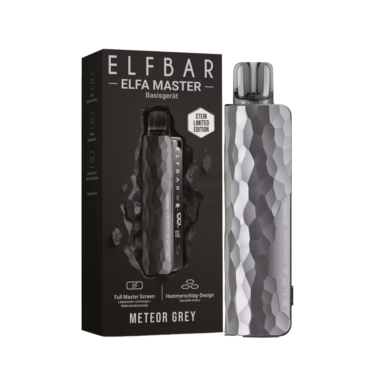 Elf Bar - ELFA - Master - Basisgerät - Meteor Grey (Limited Edition) 3