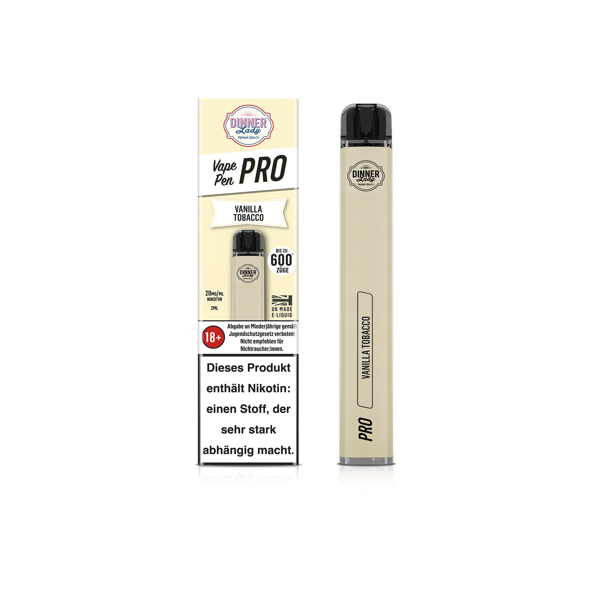 Dinner Lady - Vanilla Tobacco - Vapestick
