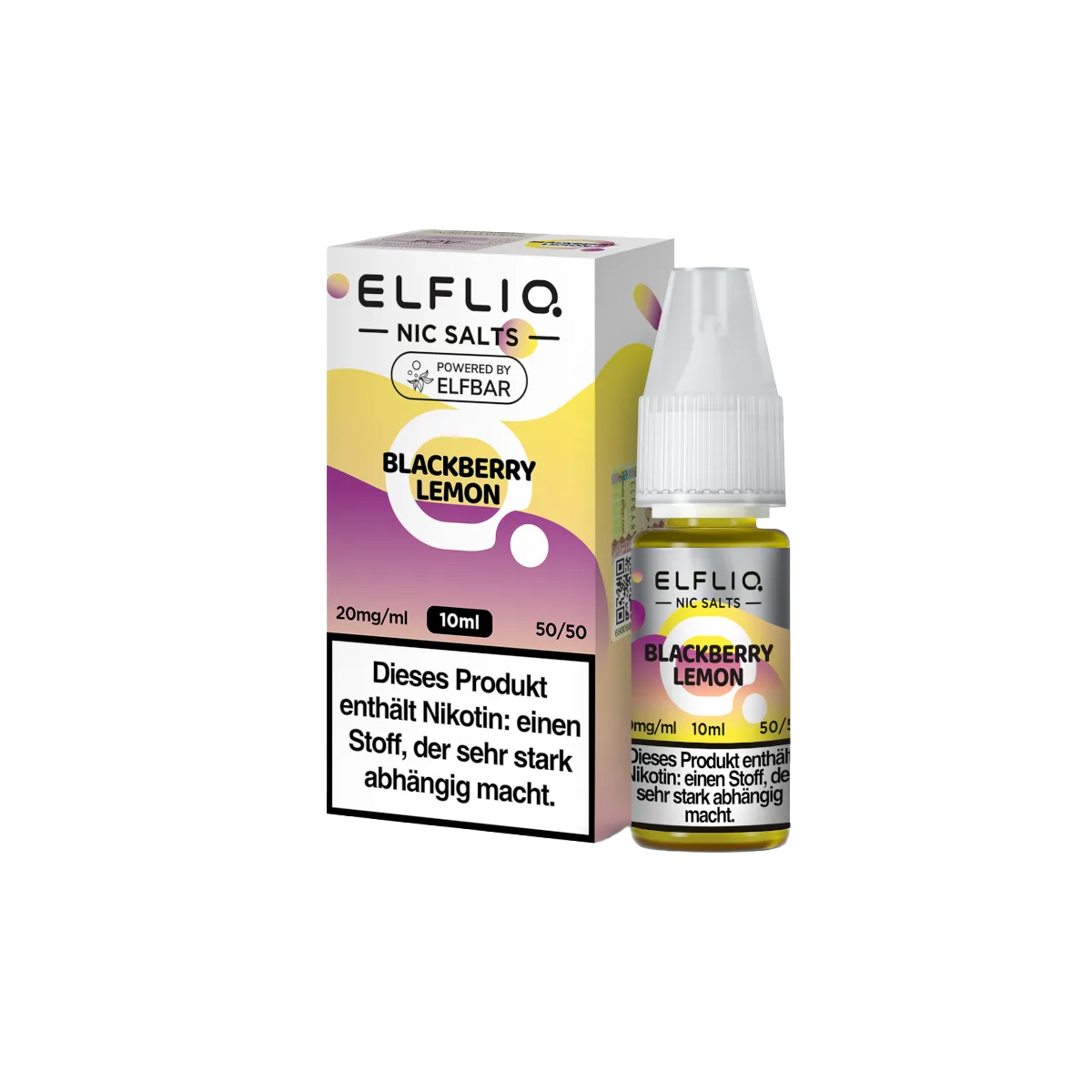 Elf Bar - ElfliQ - E-Liquid - Nikotinsalz - Blackberry Lemon - 20 mg1-