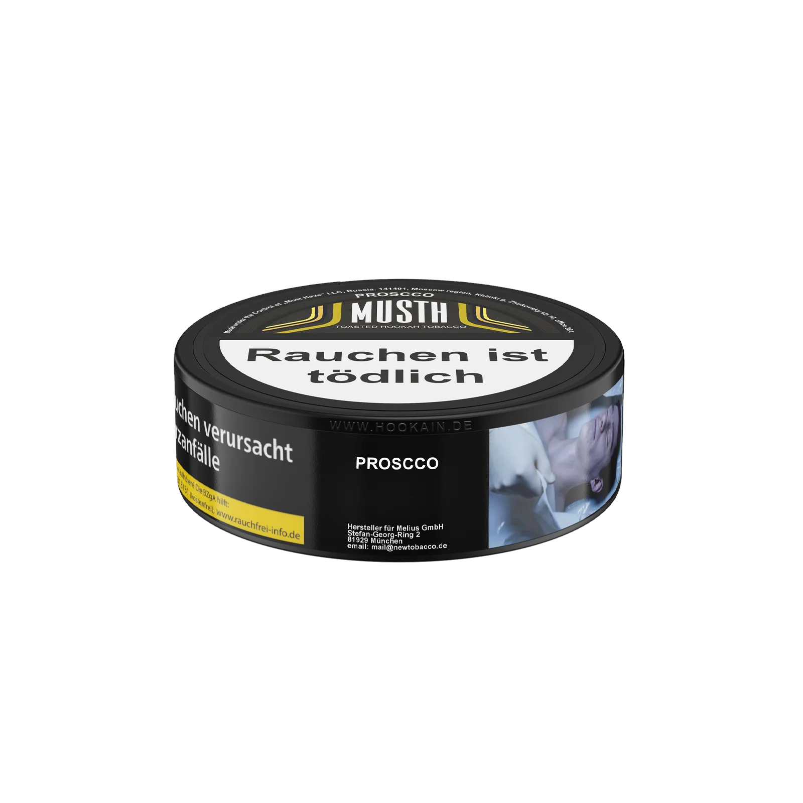 PROSCCO Shishatabak – Must H Darkblend mit spritzigem Prosecco-Aroma 2