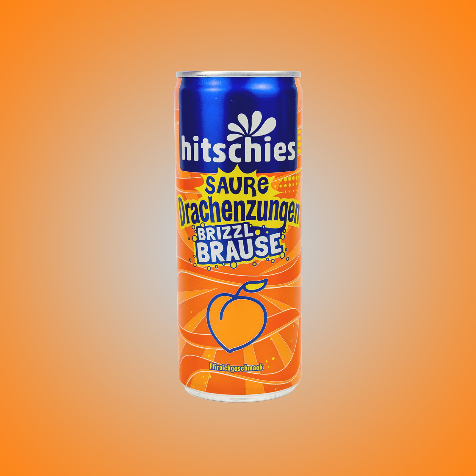 Hitschies - Saure Drachenzungen - brizzl Brause - Pfirsich 1