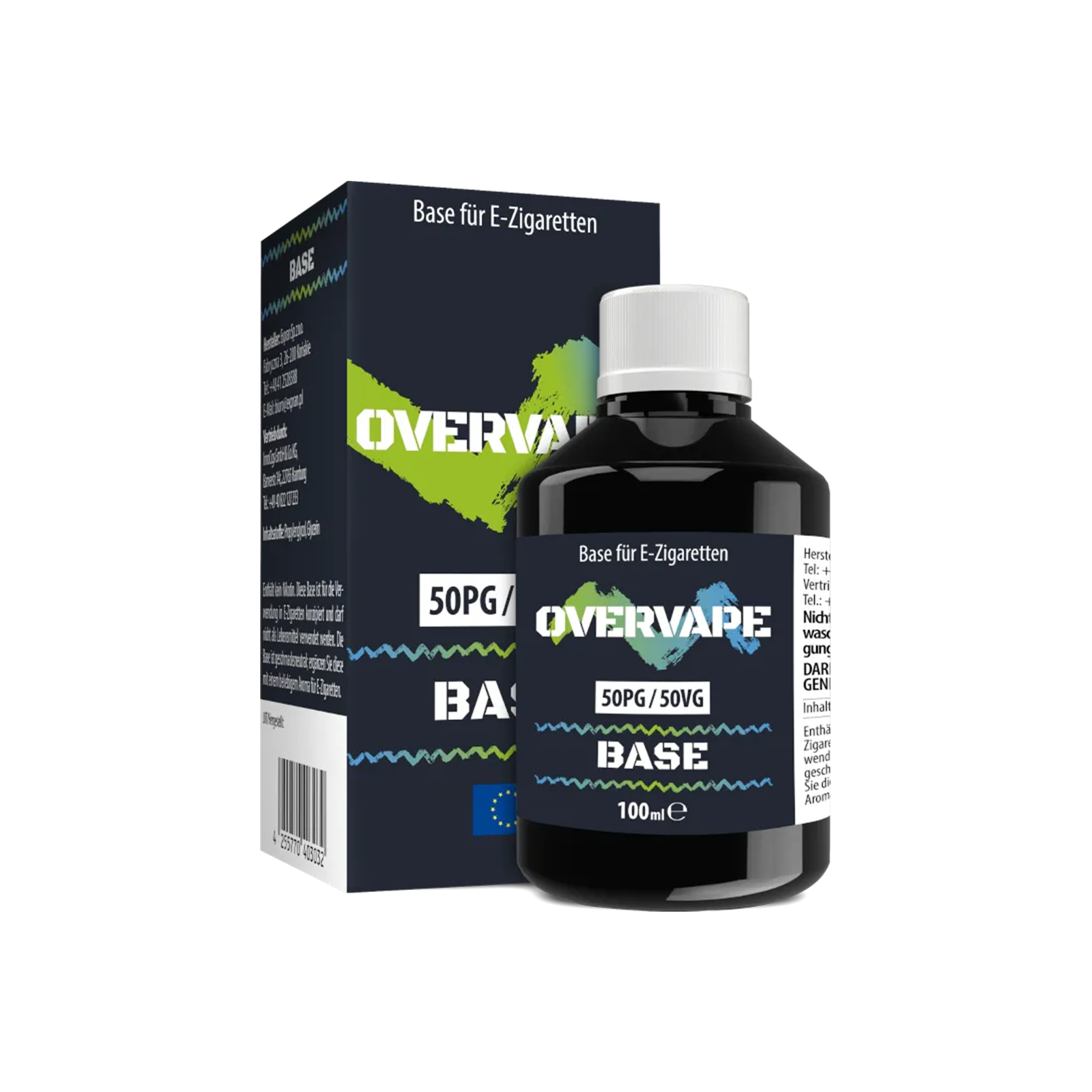 Overvape - Basis - 50PG-50VG - 100 ml - 1 1
