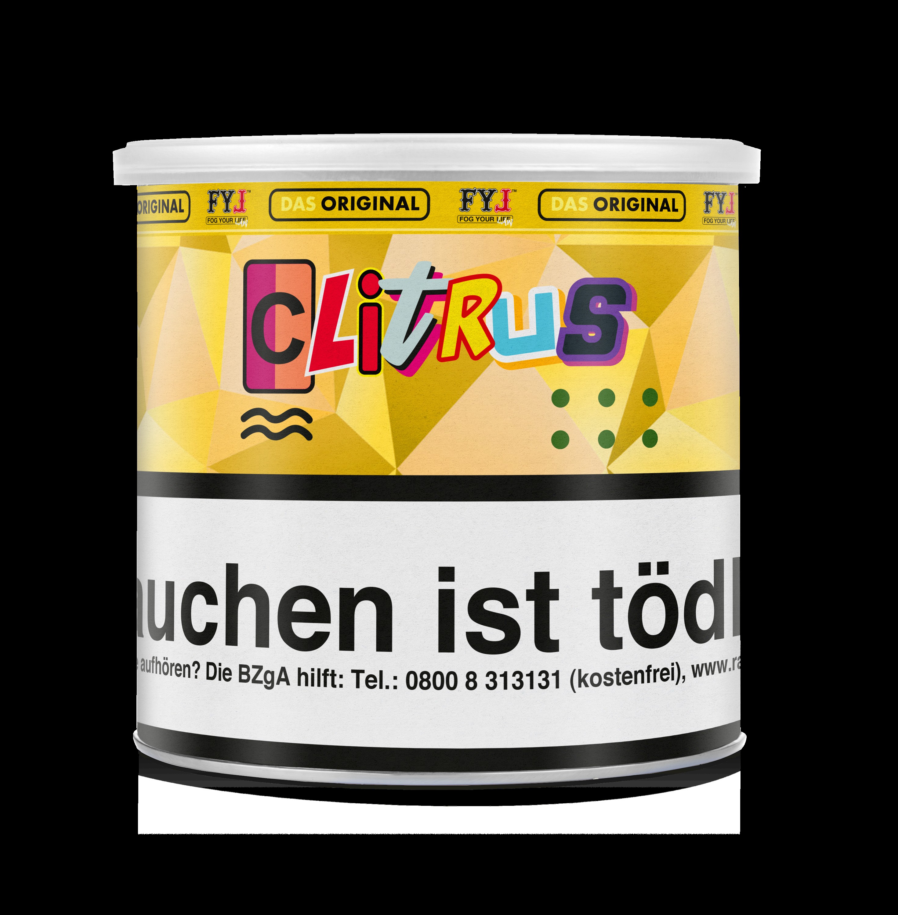 Fog Your Law - Dry Base mit Aroma - Clitrus - 70 g - 2 Komponenten L&ouml;sung Tabak - mit versteuertem Glycerin 200 g Mischen 2