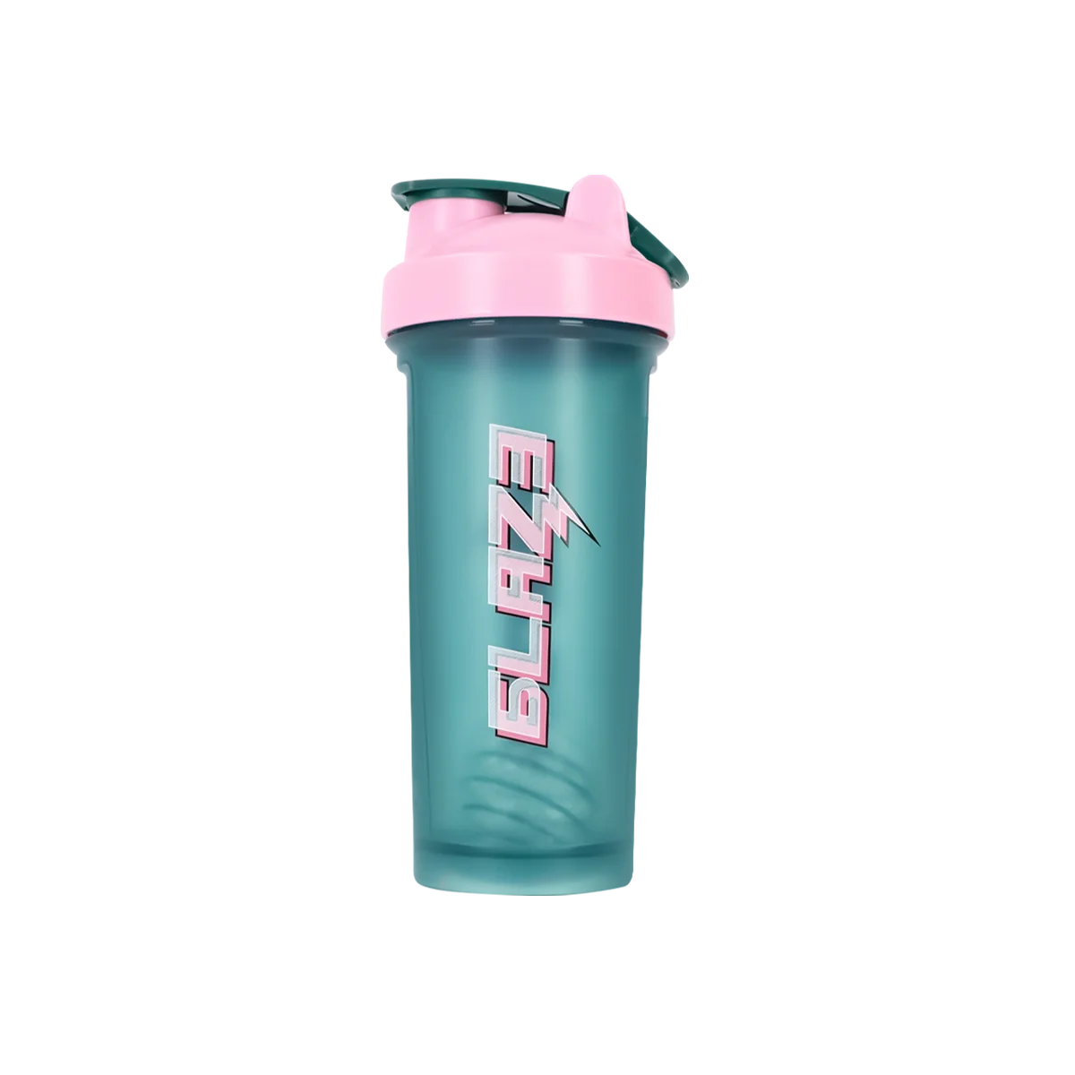 Hookain Shaker Aqua Pink Pop – Protein Shaker 600 ml mit Edelstahlkugel & Logo 1