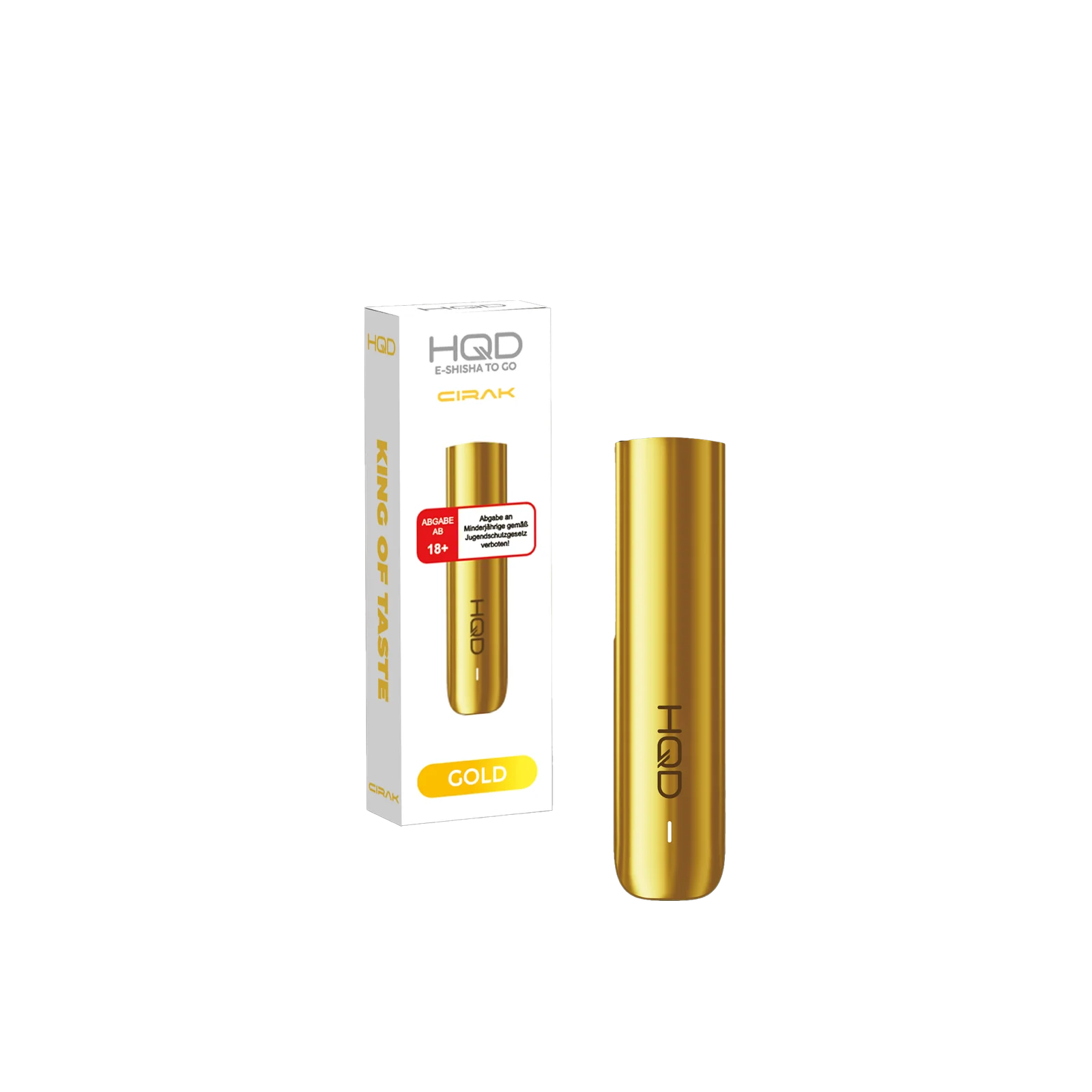 HQD - Cirak - Basisger&auml;t - Gold | Prefilled Pod System g&uuml;nstig kaufen1