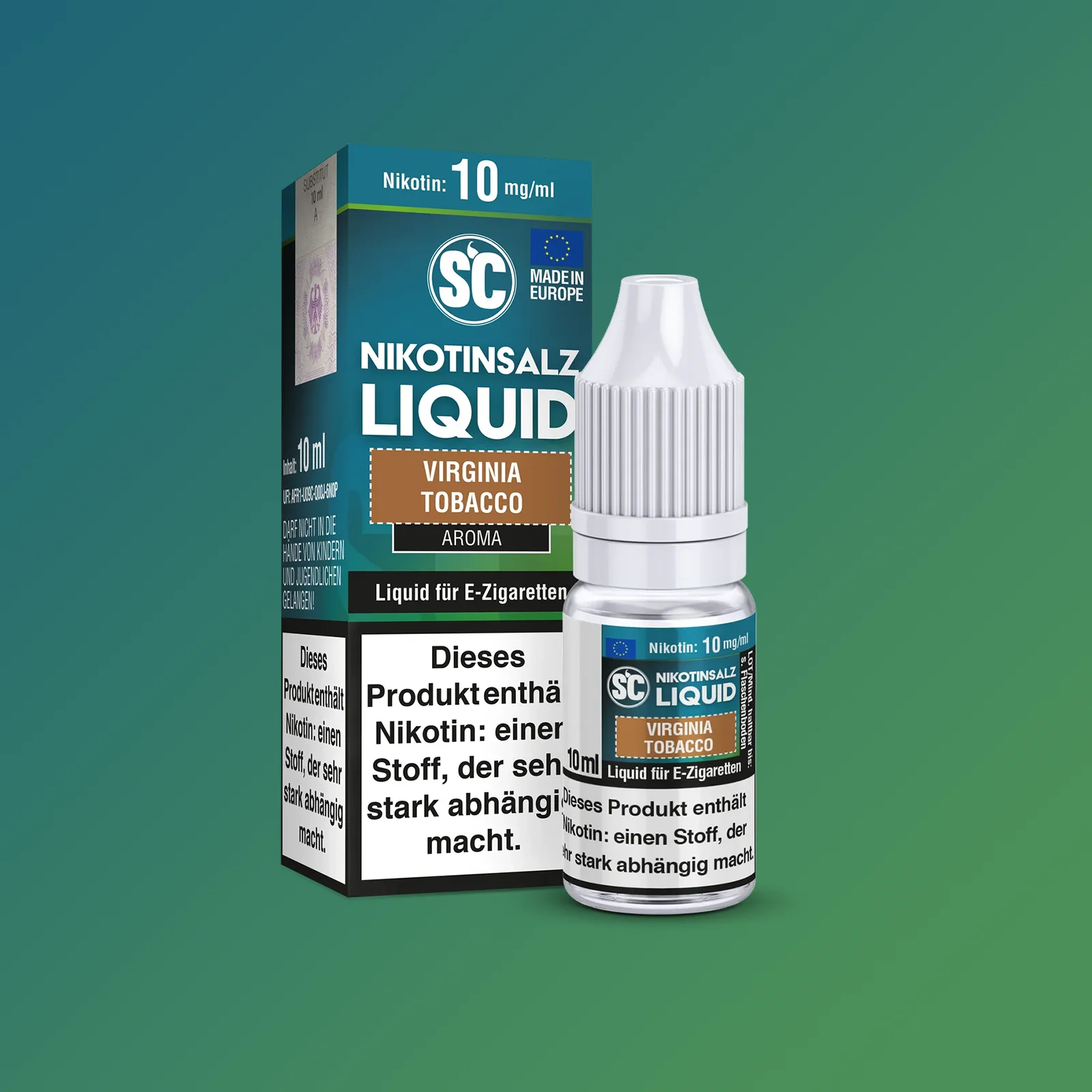 SC - E-Liquid - Nikotinsalz - Virginia Tobacco - 10 ml - 10 mg 1