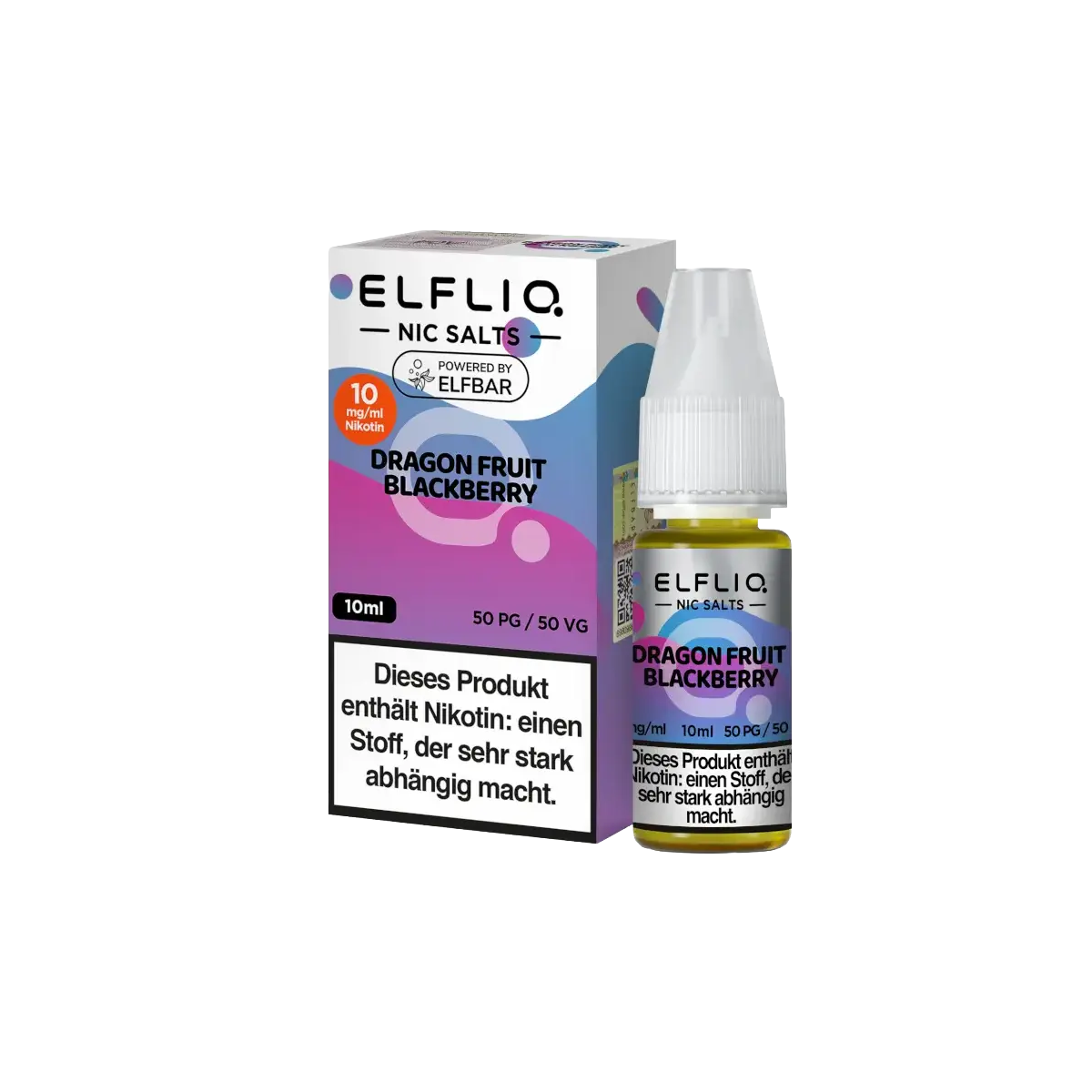 Elf Bar - ElfliQ - E-Liquid - Nikotinsalz - Dragonfruit Blackberry - 10 mg1-