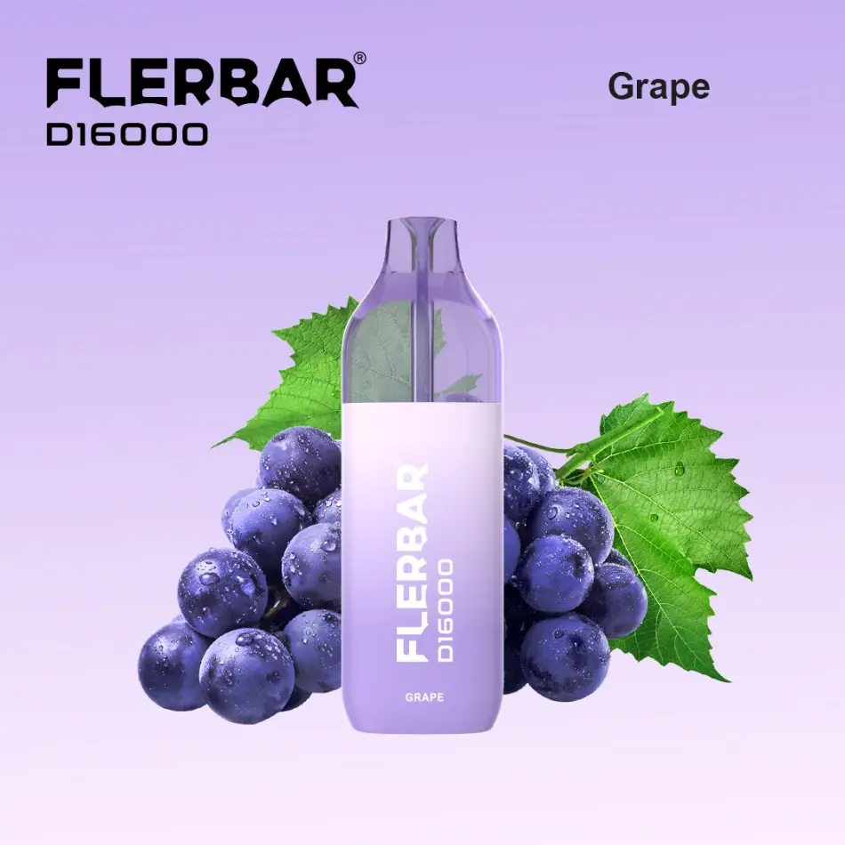 Flerbar D16000 Grape 12ml E-Zigarette – 16000 Züge 2