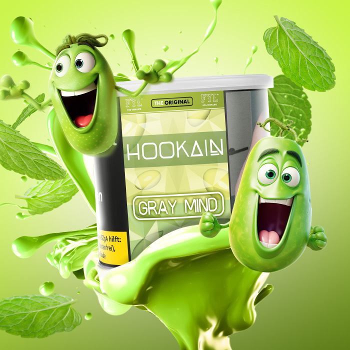 HOOKAIN - Gray Mind - 200 g