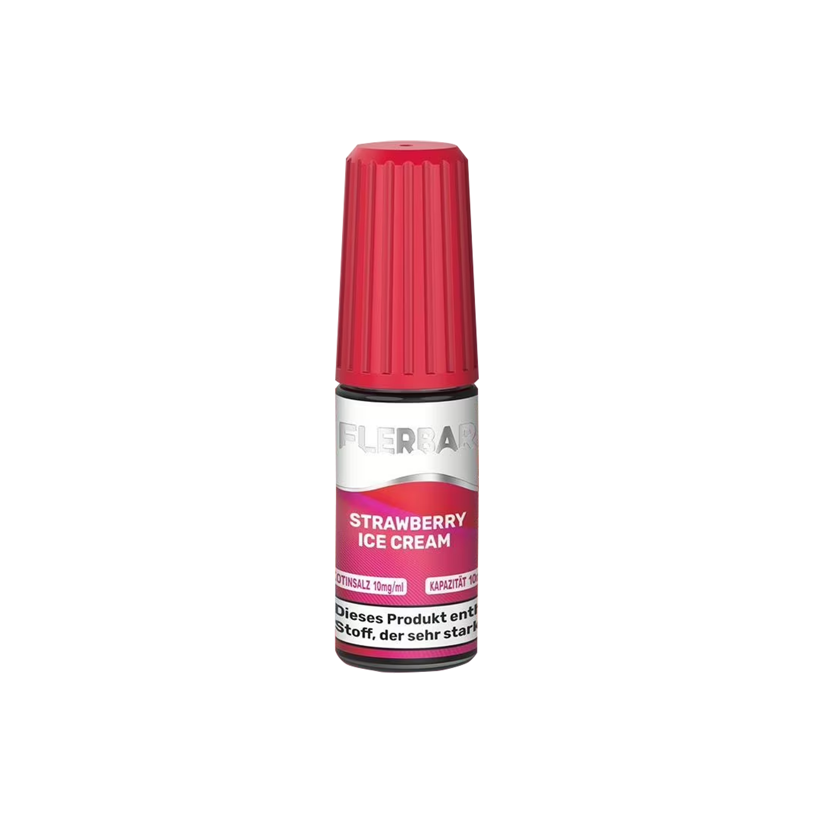 Flerbar - E-Liquid - Nikotinsalz - Strawberry Ice Cream - 10ml - 10 mg 2
