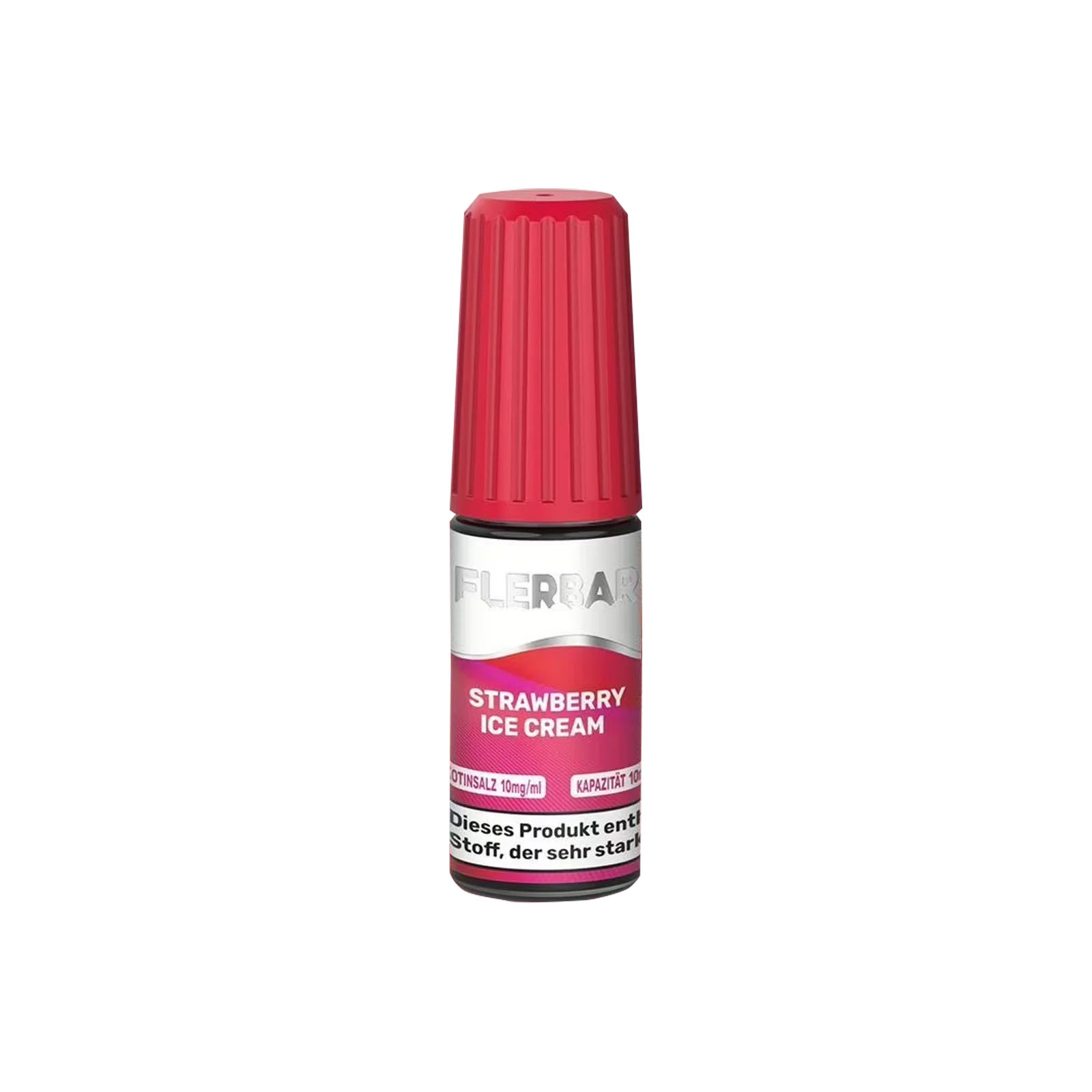Flerbar - E-Liquid - Nikotinsalz - Strawberry Ice Cream - 10ml - 10 mg 2