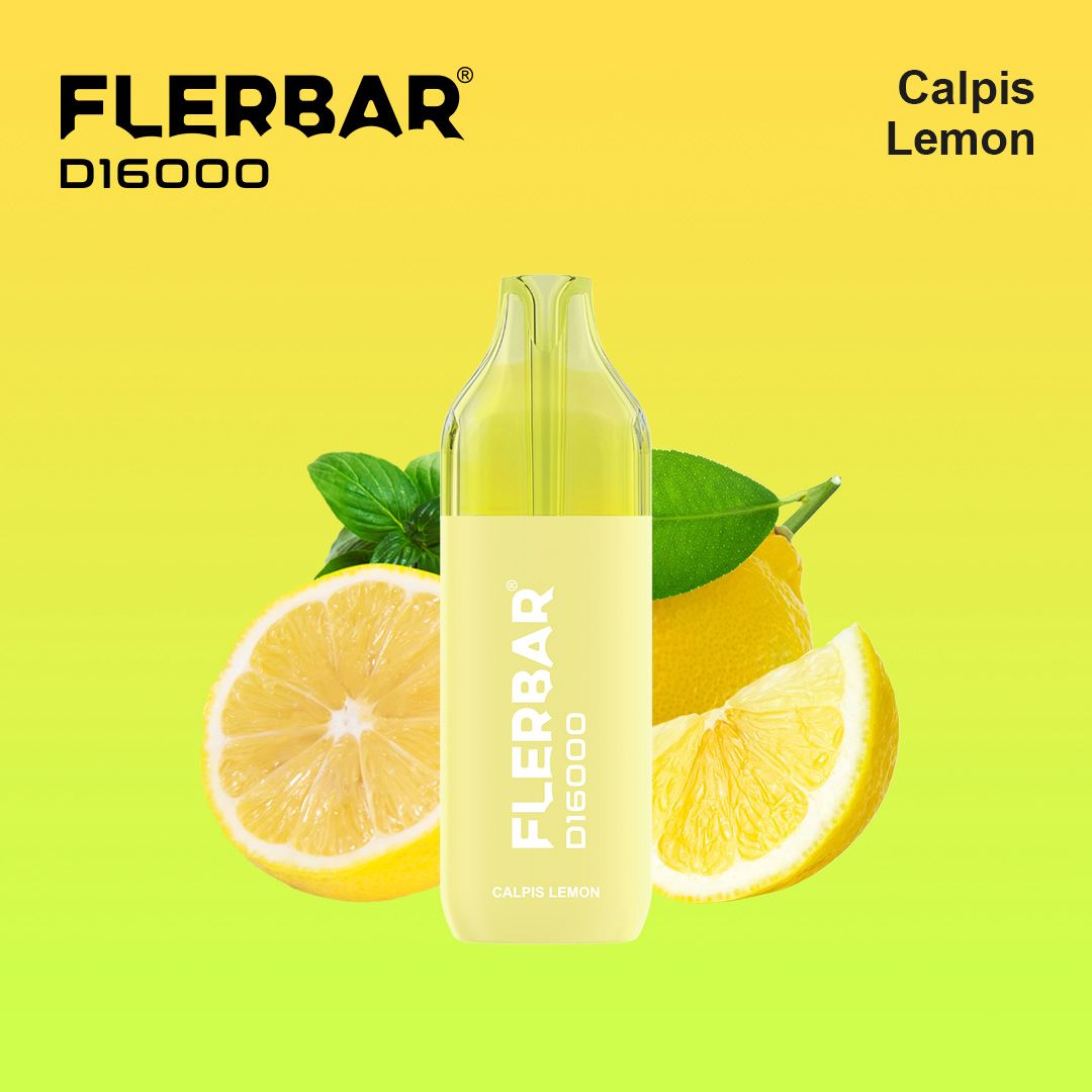 Flerbar D16000 Calpis Lemon 12ml Einweg E-Zigarette – 16000 Puffs 2