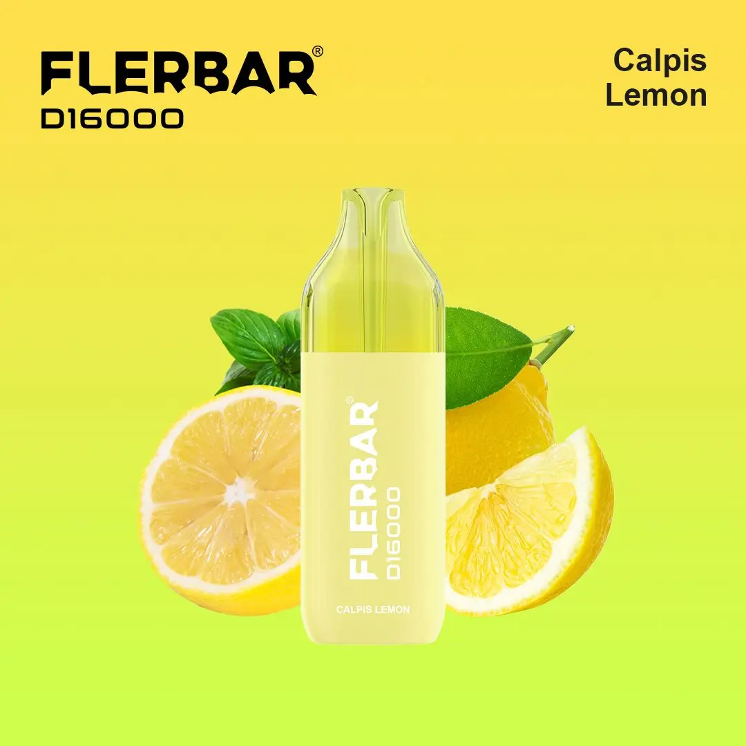 Flerbar D16000 Calpis Lemon 12ml Einweg E-Zigarette – 16000 Puffs 2