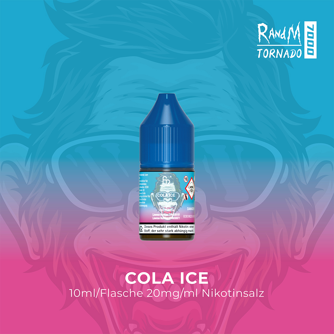 elfbar elfa master akku RandM Tornado 7000 Züge Vape Cola Ice main image 0