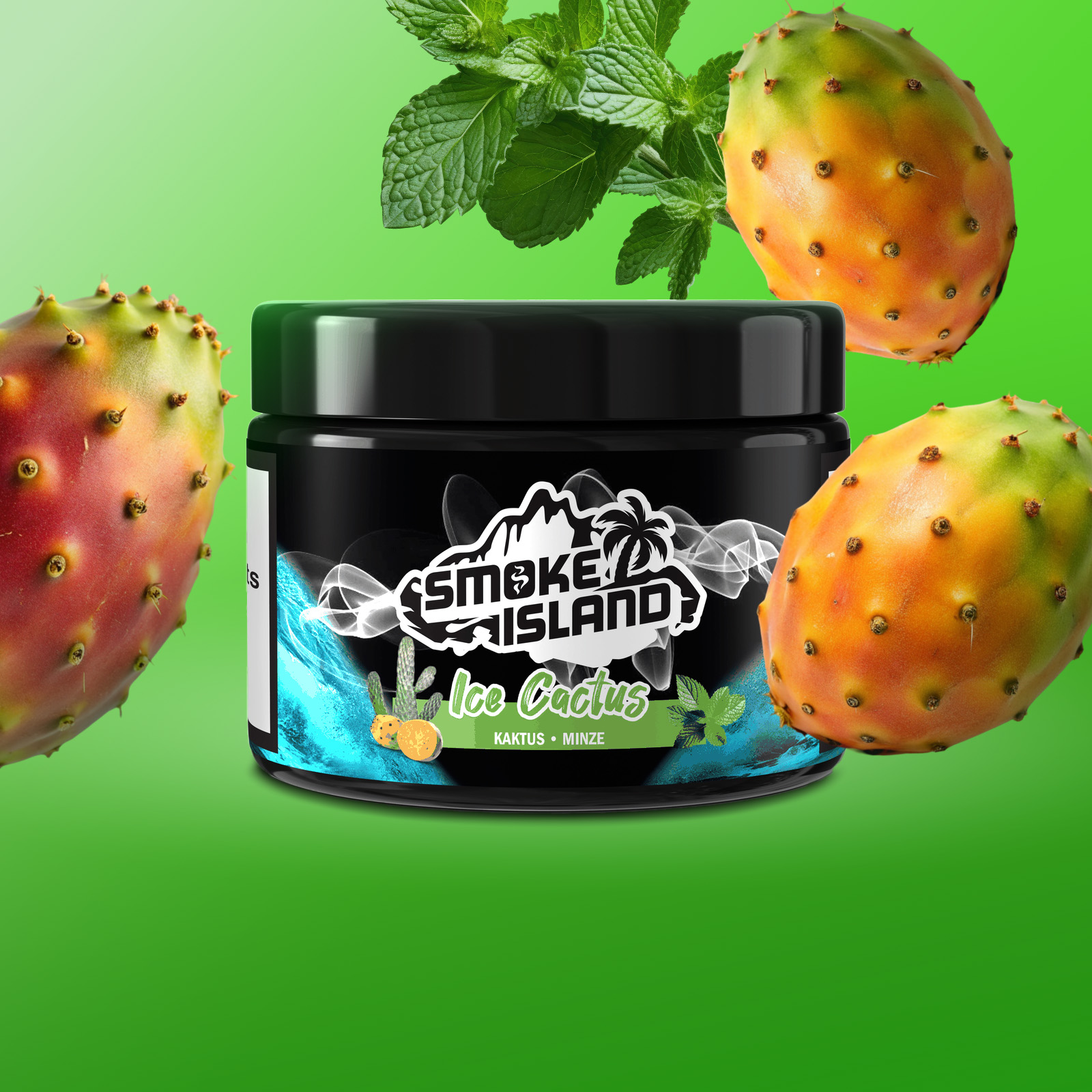 Smoke Island - nicotine free - Ice Cactus - 200 g 