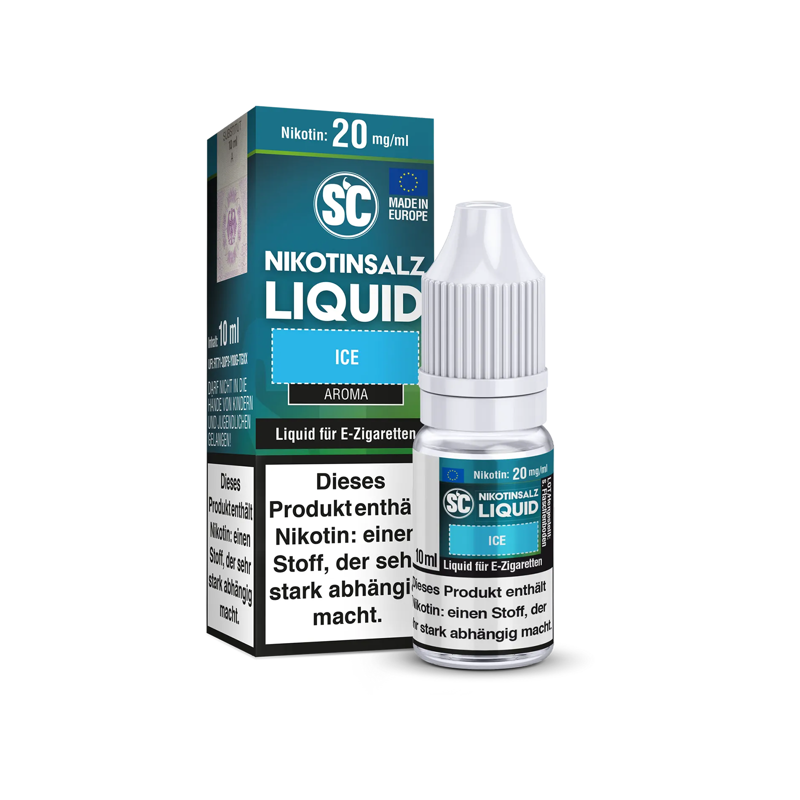 SC - E-Liquid - Nicotine Salt - Ice - 10 ml - 20 mg 1