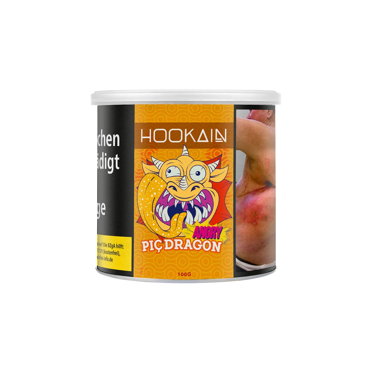 Hookain Angry Pic Dragon 100g Shisha Tabak fruchtig sauer 2