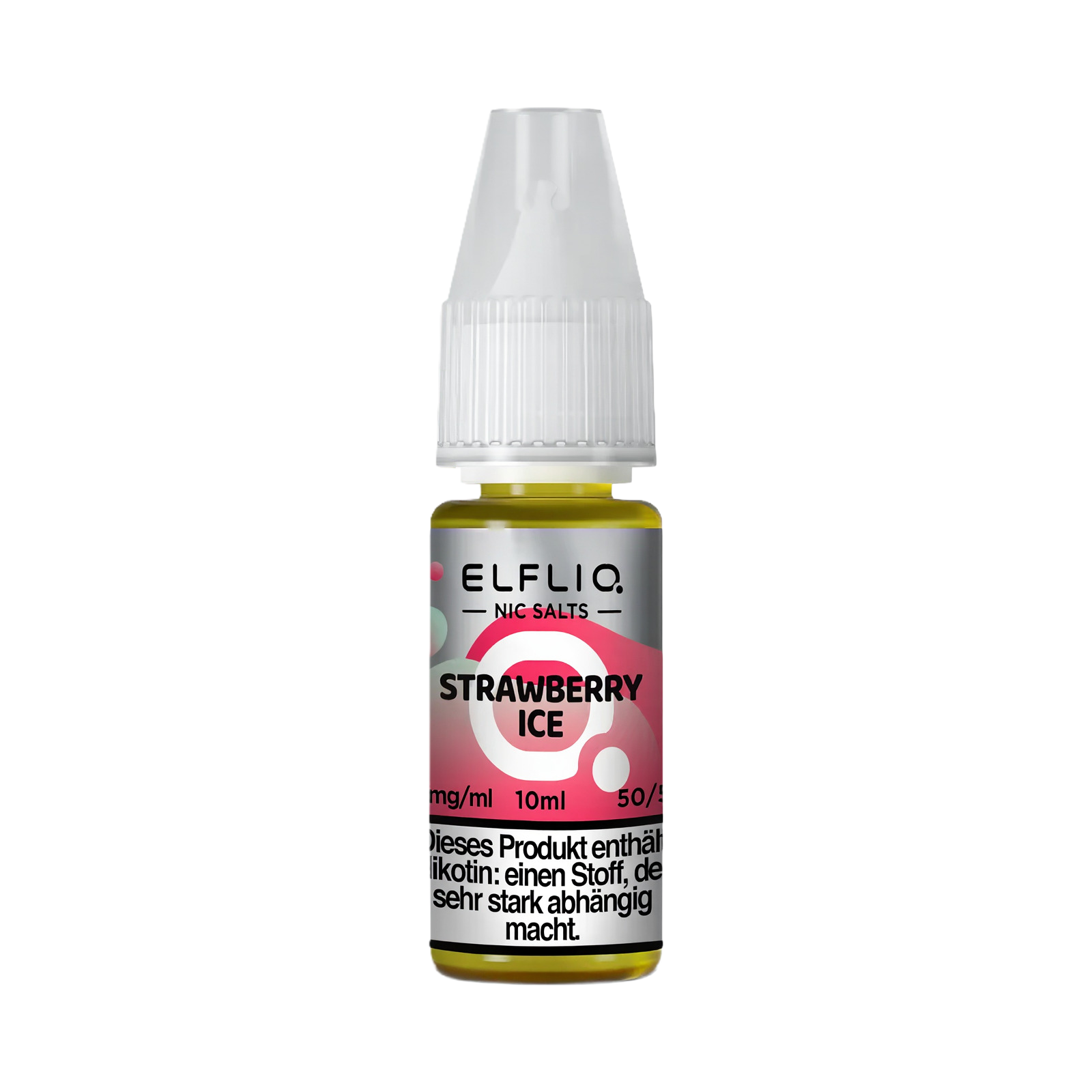 Elf Bar - ElfliQ - E-Liquid - Nicotine Salt - Strawberry Ice - 10 mg