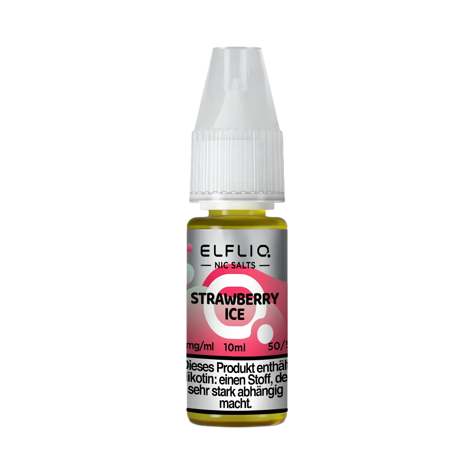 Elf Bar - ElfliQ - E-Liquid - Nicotine Salt - Strawberry Ice - 10 mg