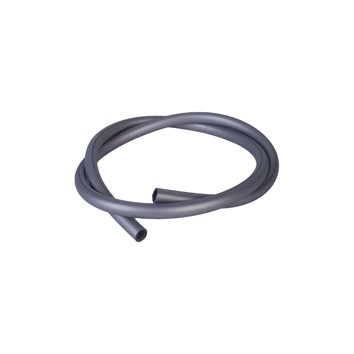 Diamond Hookah - Hose - Silver - Matte