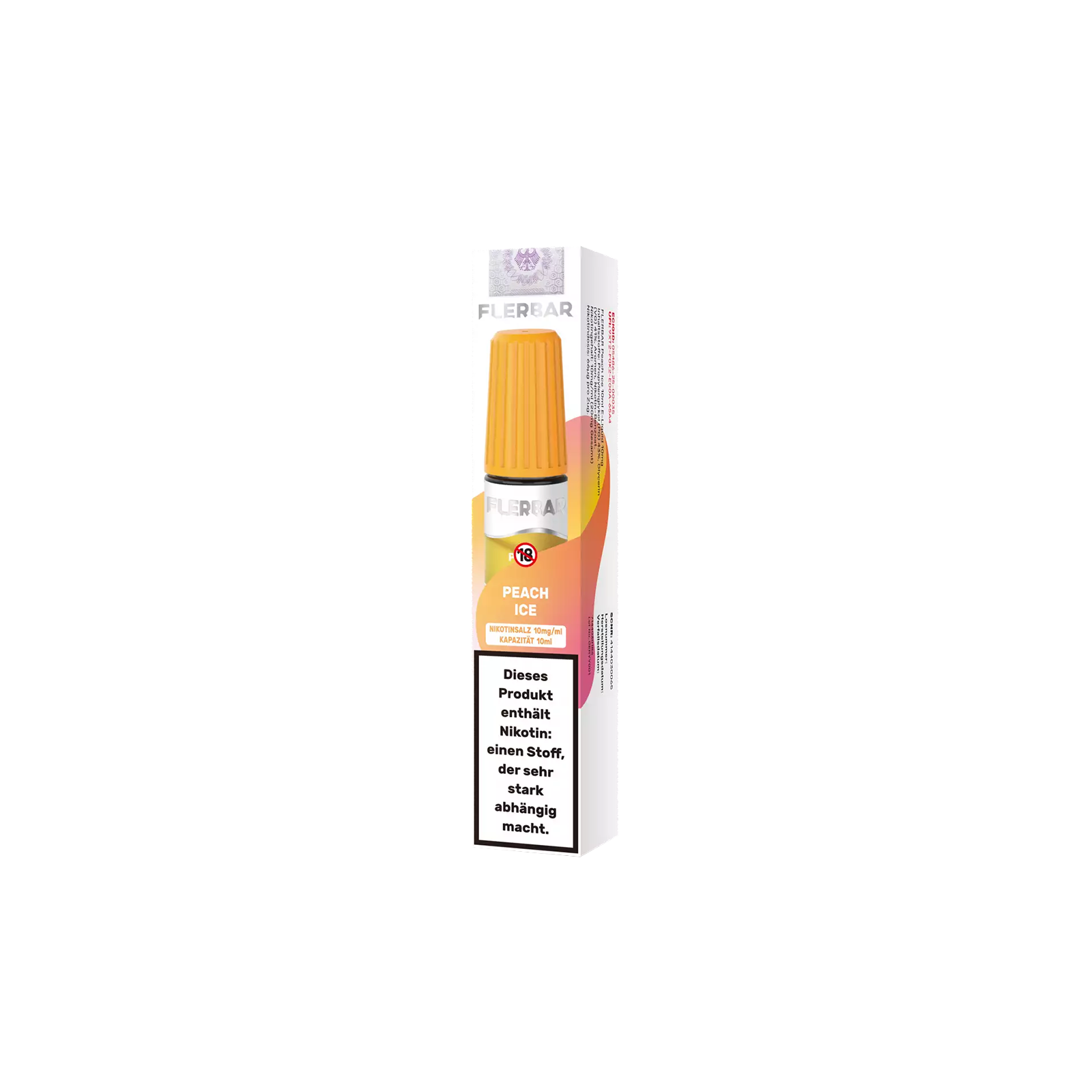 Flerbar - E-Liquid - Nikotinsalz - Peach Ice - 10ml - 10 mg 3
