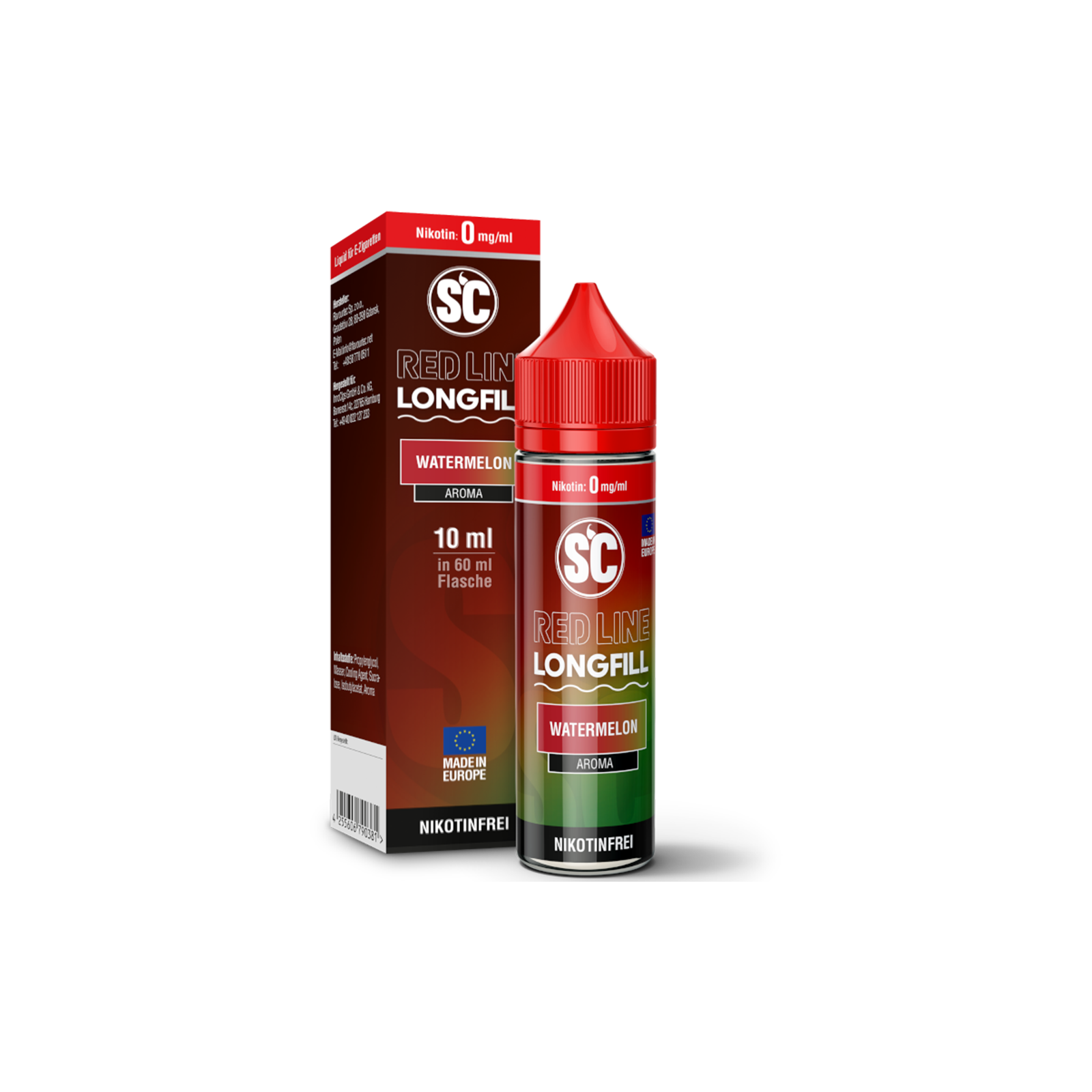 SC - Red Line - Longfill - Watermelon - 10 ml1