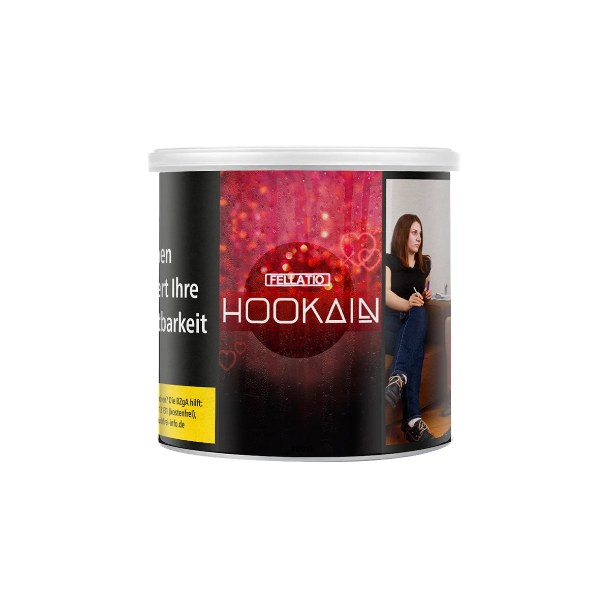 HOOKAIN Fellatio 100 g Shisha Tabak mit saftig s&uuml;&szlig;em Smoke 2