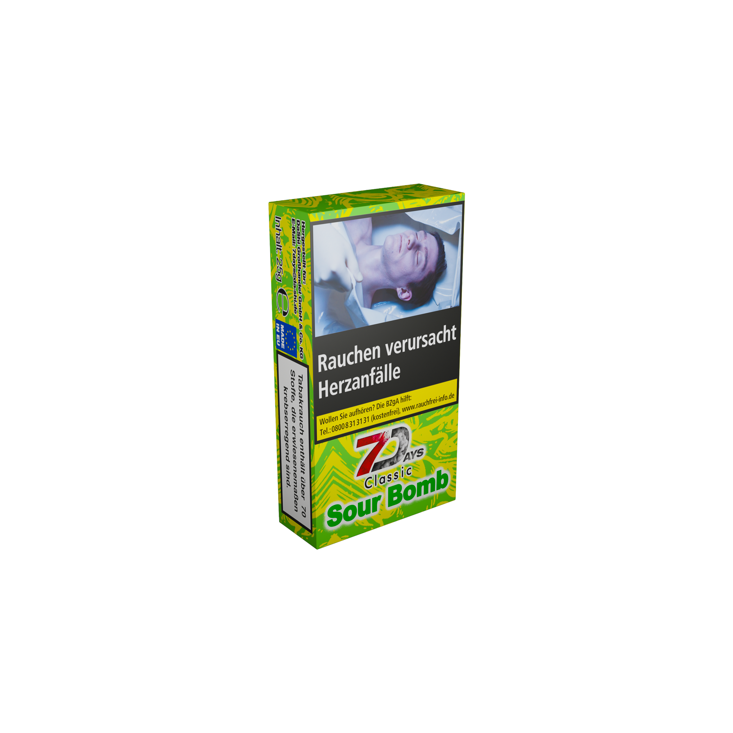 7Days - Sour Bomb - 25 g - Shishatabak | Hookain Onlineshop