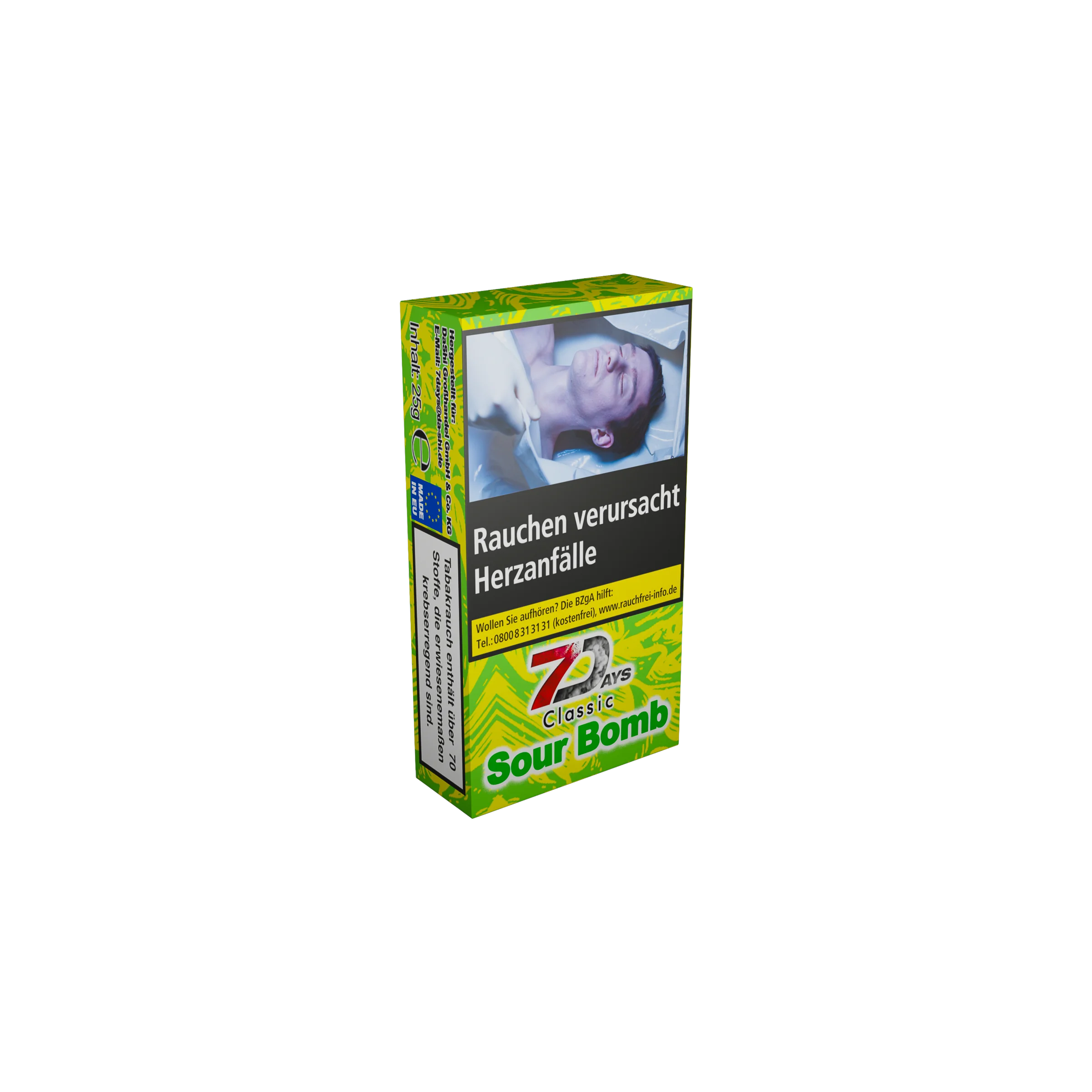 7Days - Sour Bomb - 25 g - Shishatabak | Hookain Onlineshop