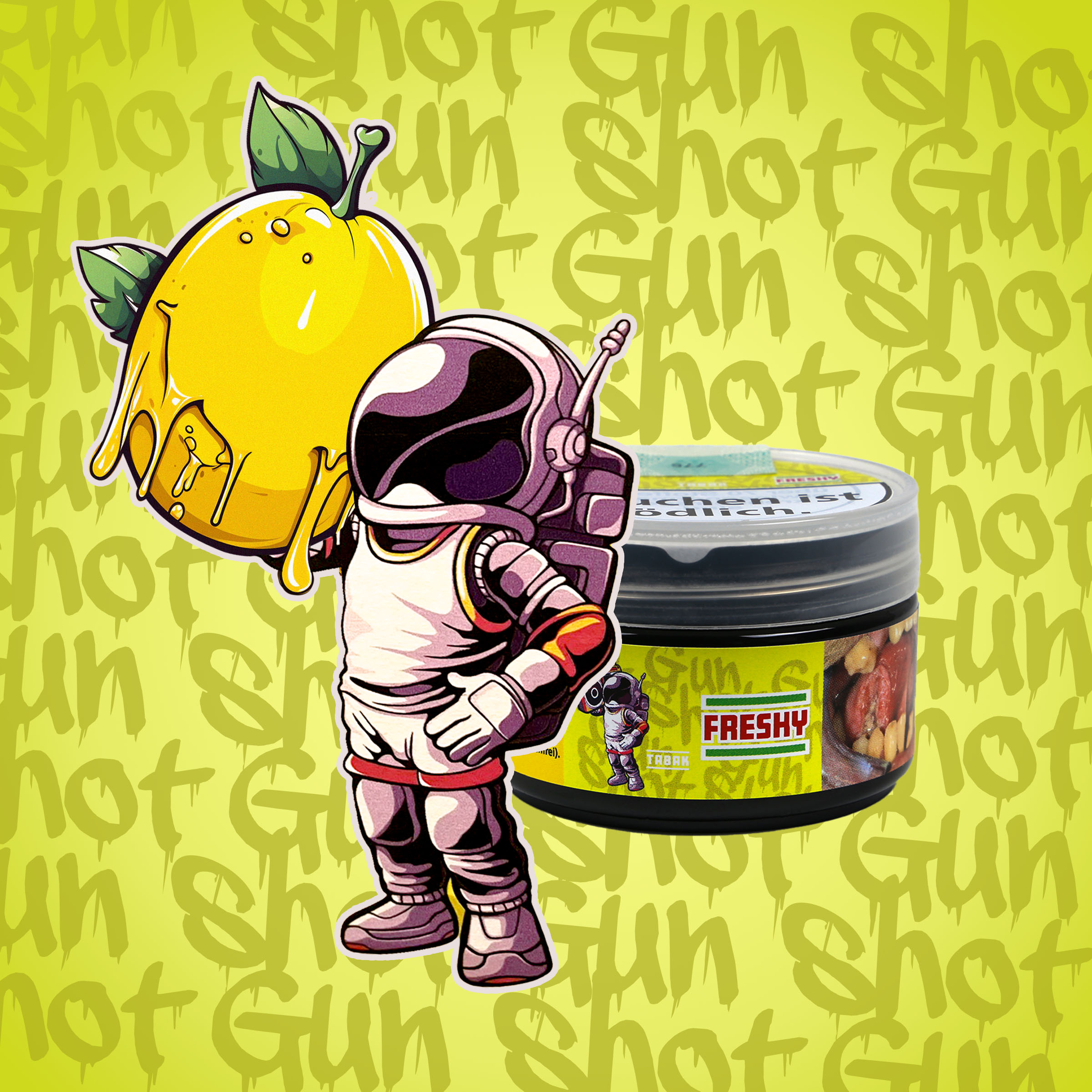 Gun Shot Premium Shisha Tabak 20 g - G&uuml;nstig Online bestellen 1