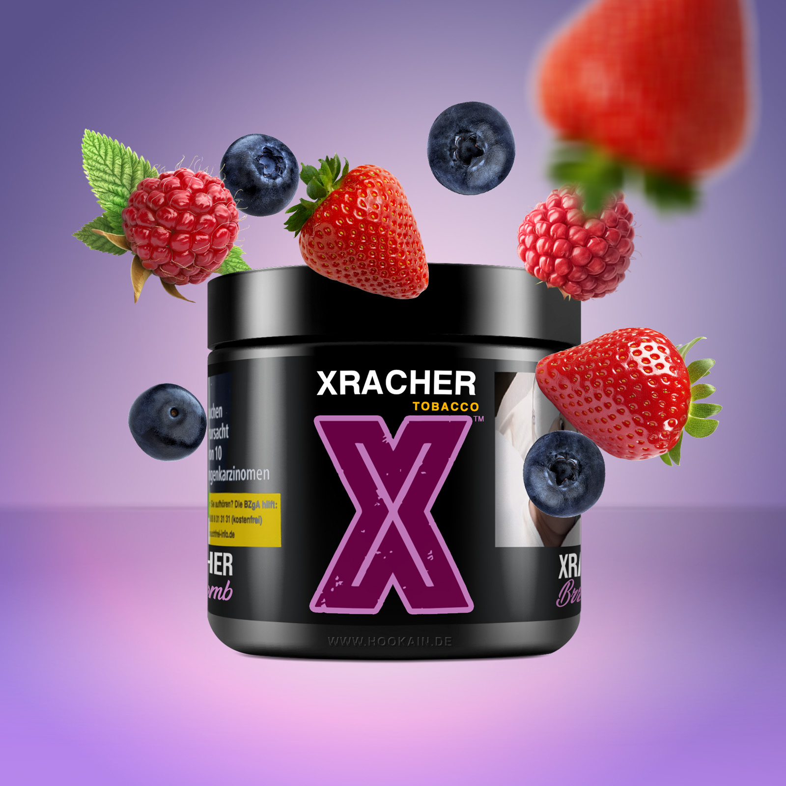  XRacher Brry Bomb 200g &ndash; Waldbeeren Shishatabak kaufen 1