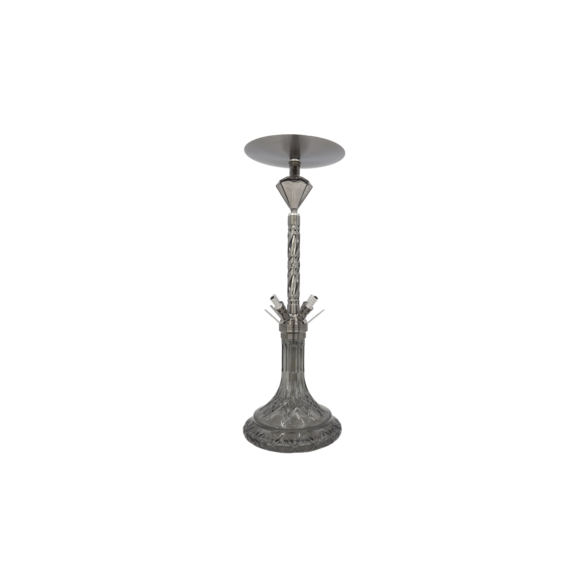 Diamond Hookah - Huracann 10.0 - Silver