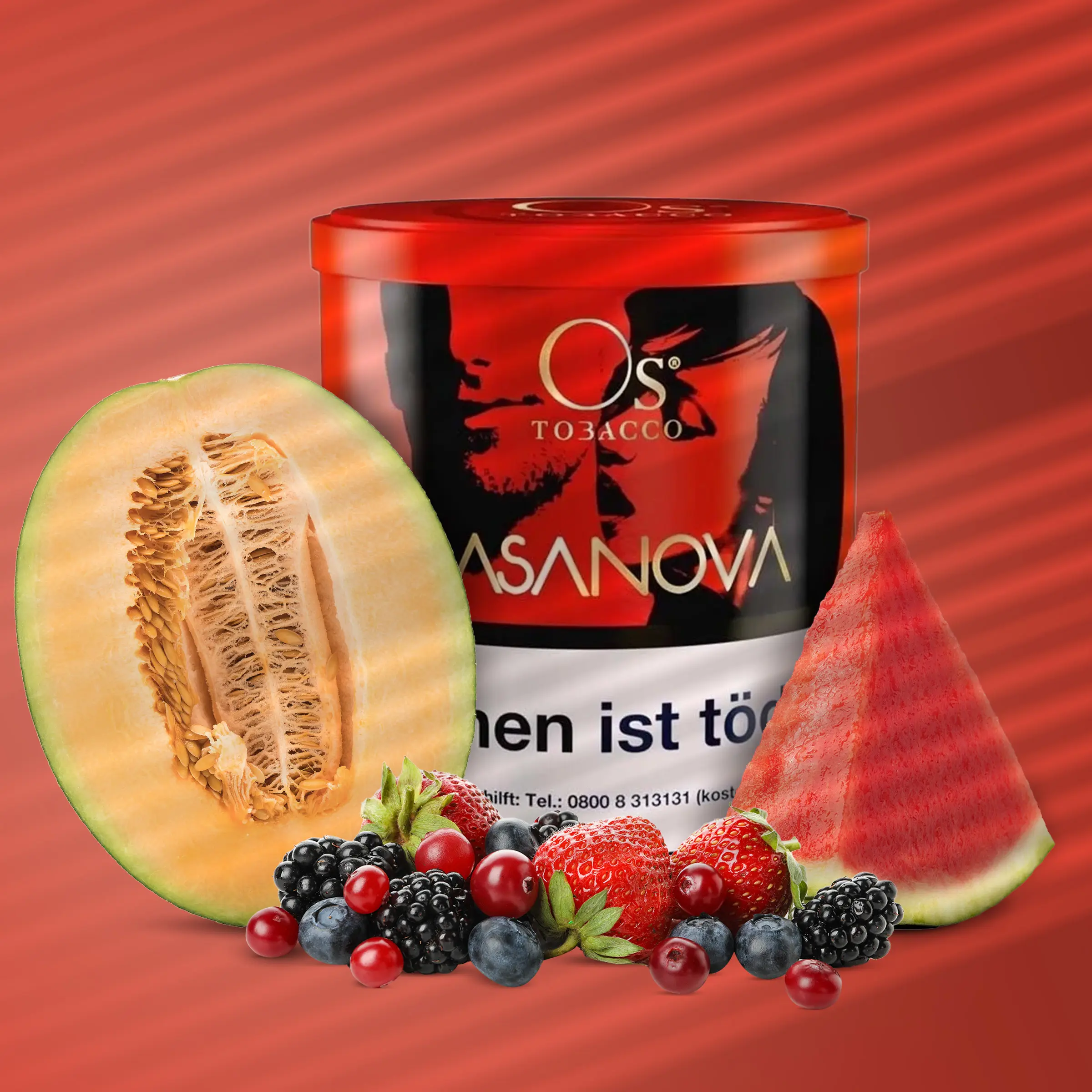 Os Casanova Pfeifentabak Dry Base 65g | Online bestellen 1