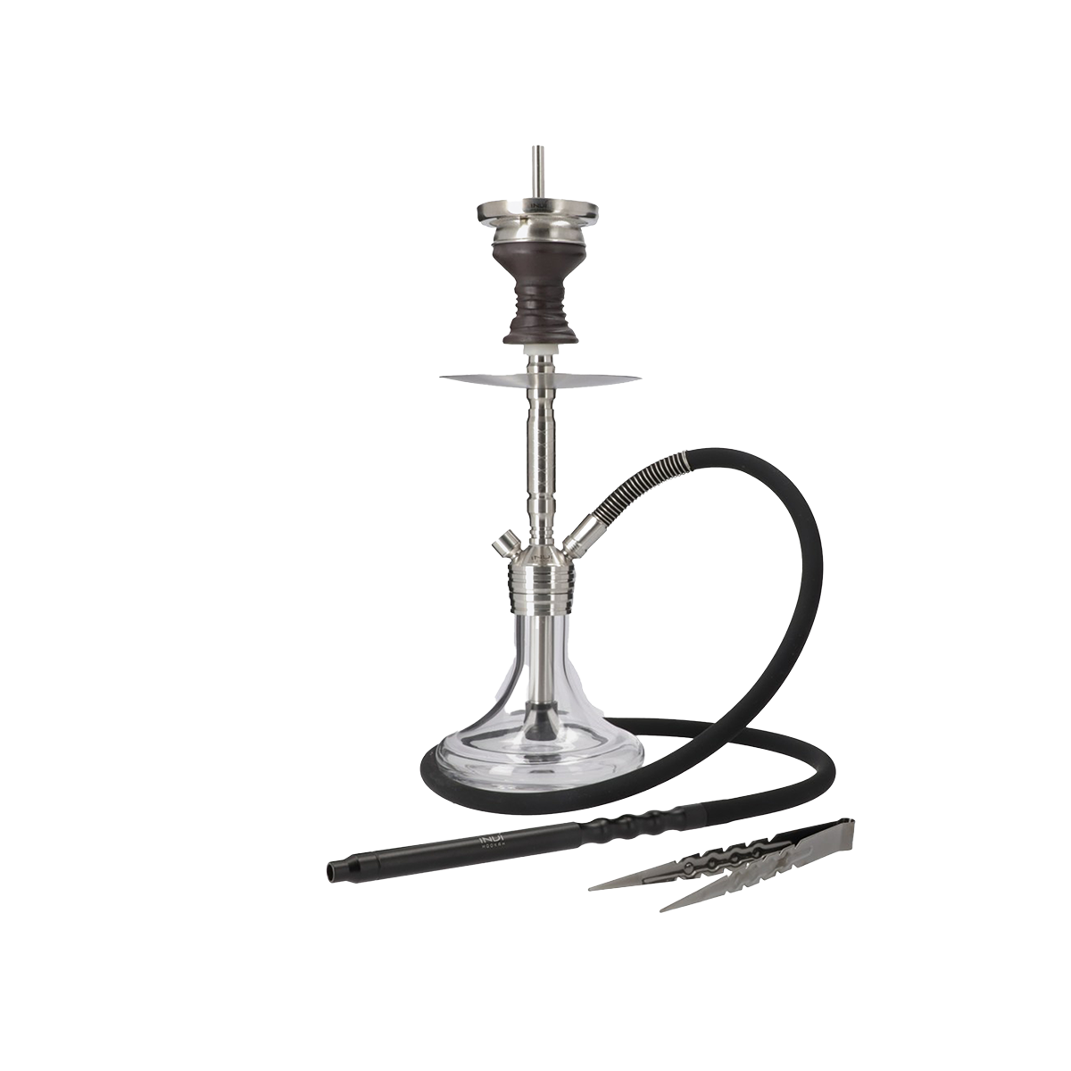 Invi - Paradox - V2A Stainless Steel - Silber - Shiny Clear