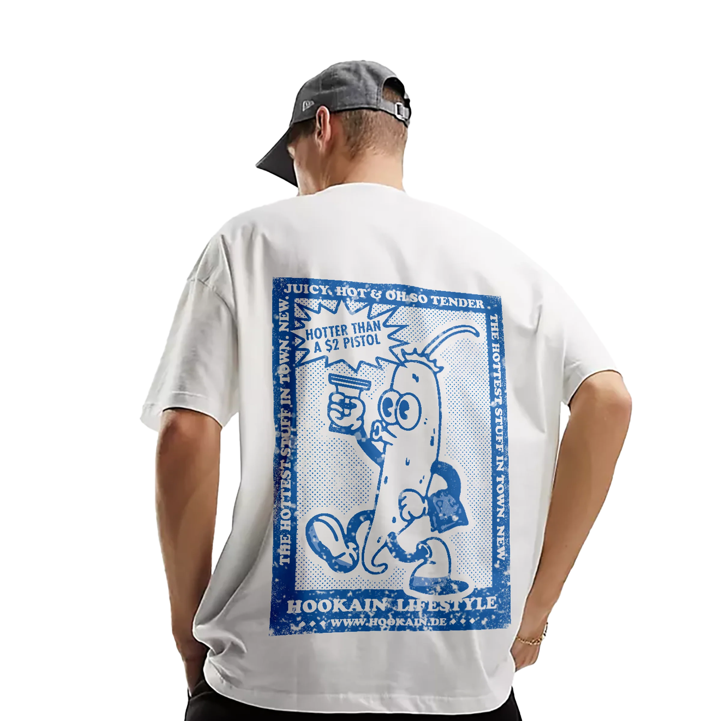 Logo T-Shirt - Medium Fit - Hot Pepper - White XXL Logo T-Shirt - Medium Fit - Hot Pepper - White XXL