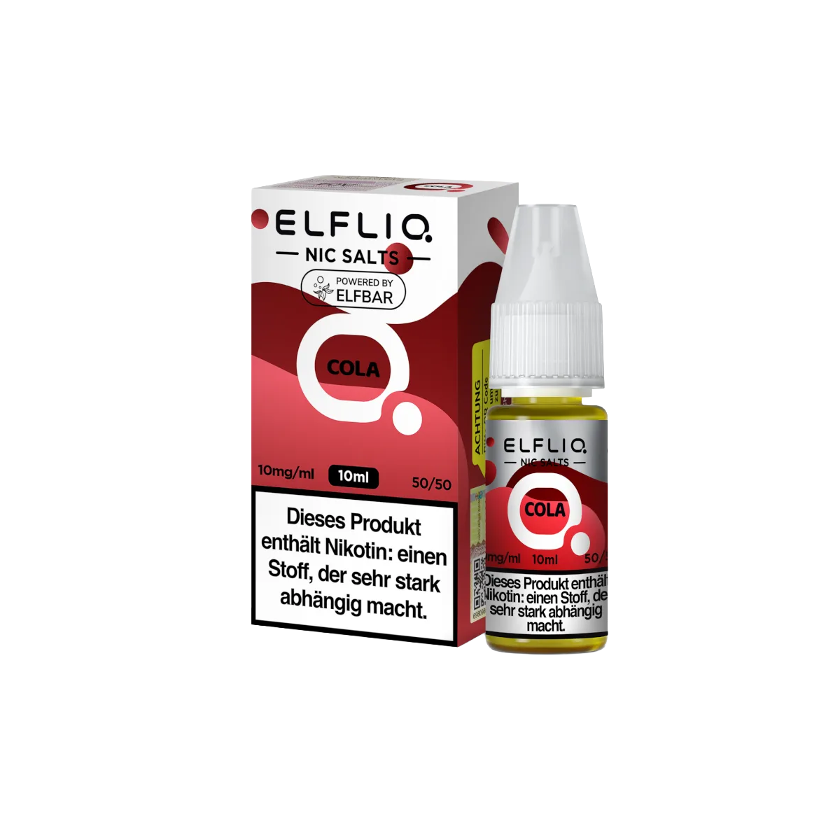 Elf Bar - ElfliQ - E-Liquid - Nikotinsalz - Cola - 10 mg1-